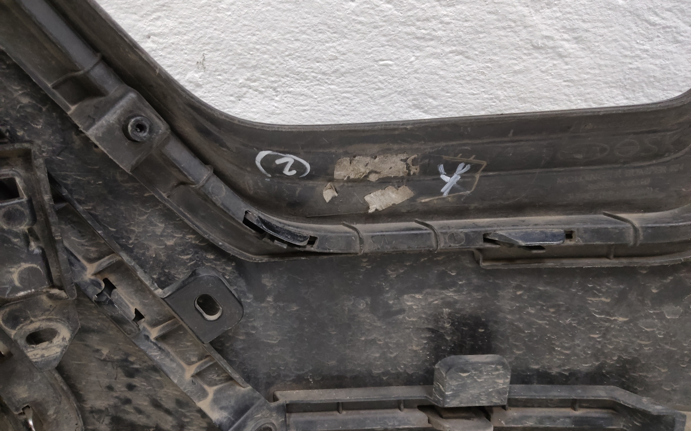 Бампер передний верхняя часть Kia Soul 3