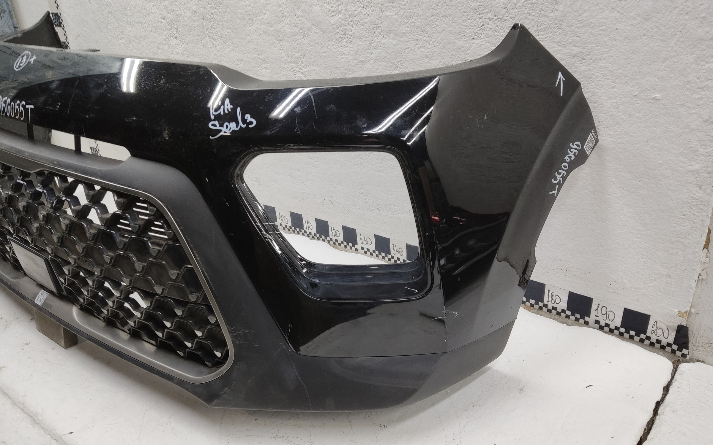 Бампер передний верхняя часть Kia Soul 3