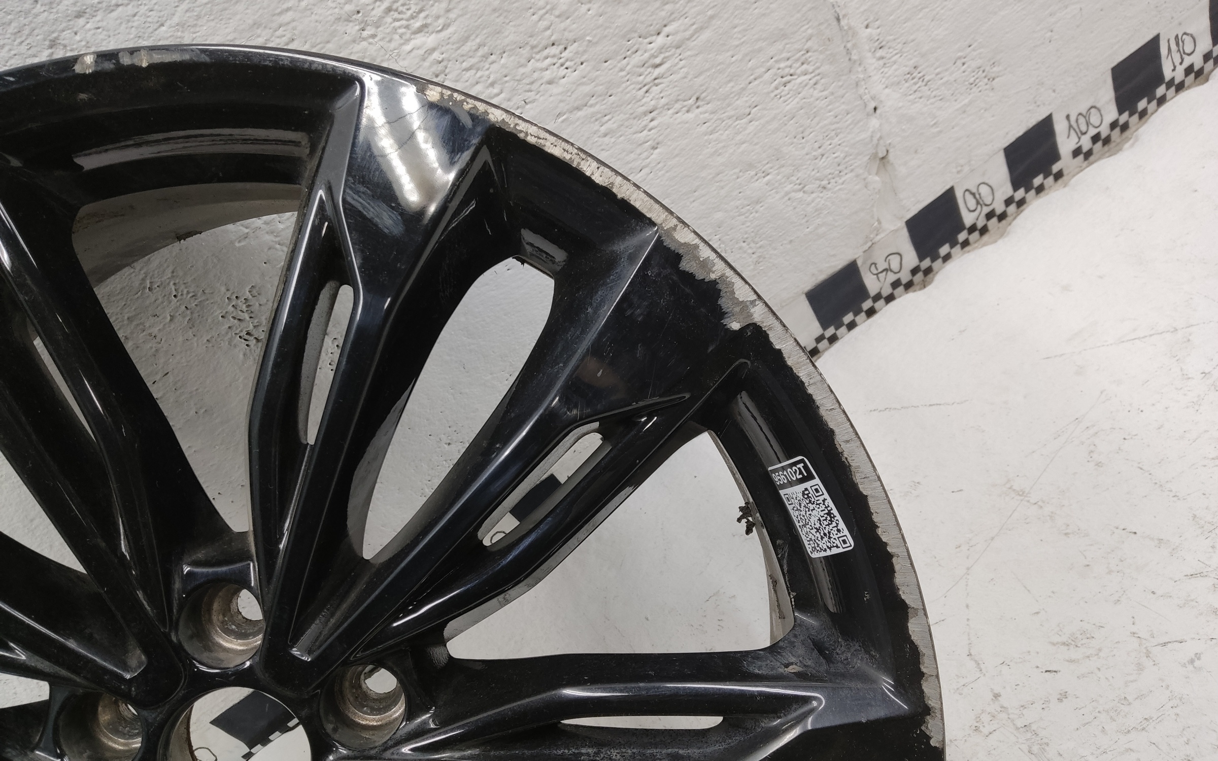 Диск колеса литой Geely Tugella R20 черный