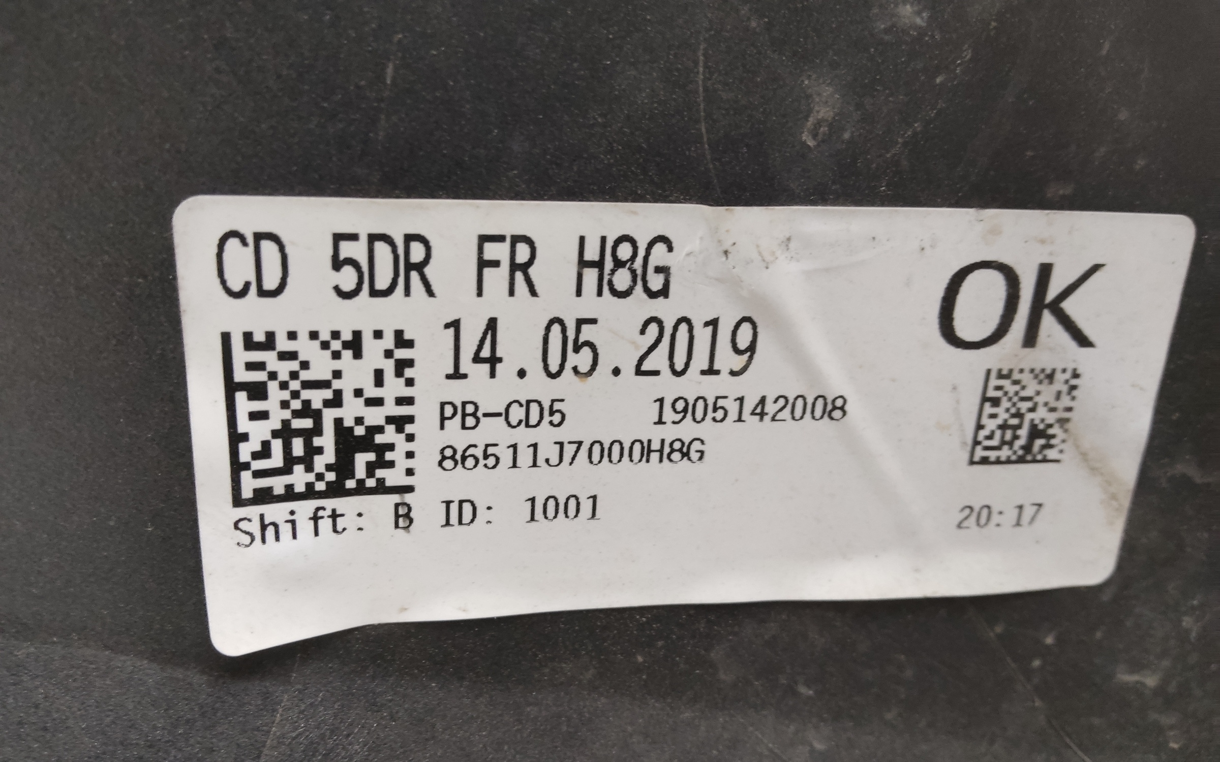 Бампер передний Kia Ceed 3