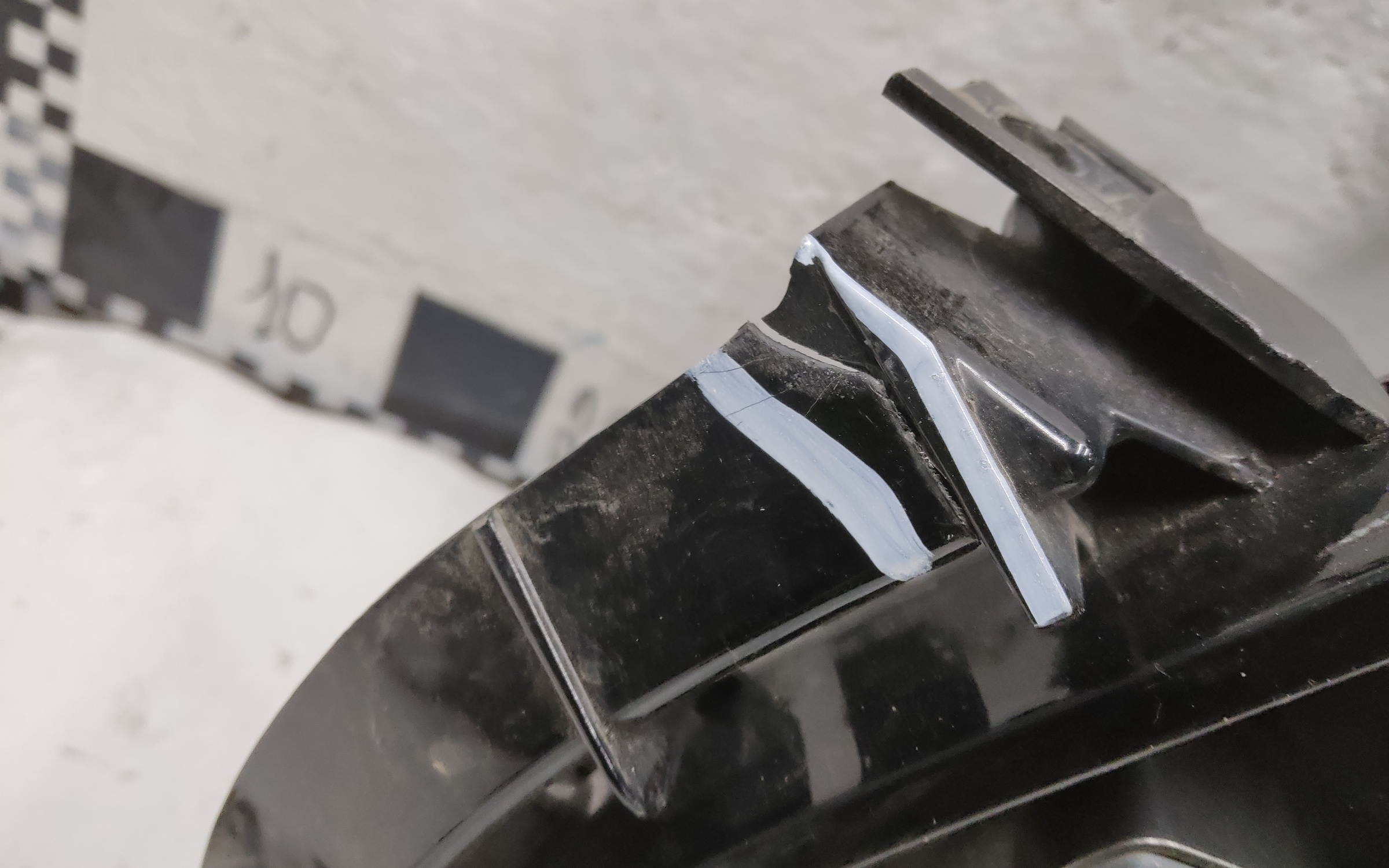 Решётка радиатора Chery Tiggo 7 Pro под камеру