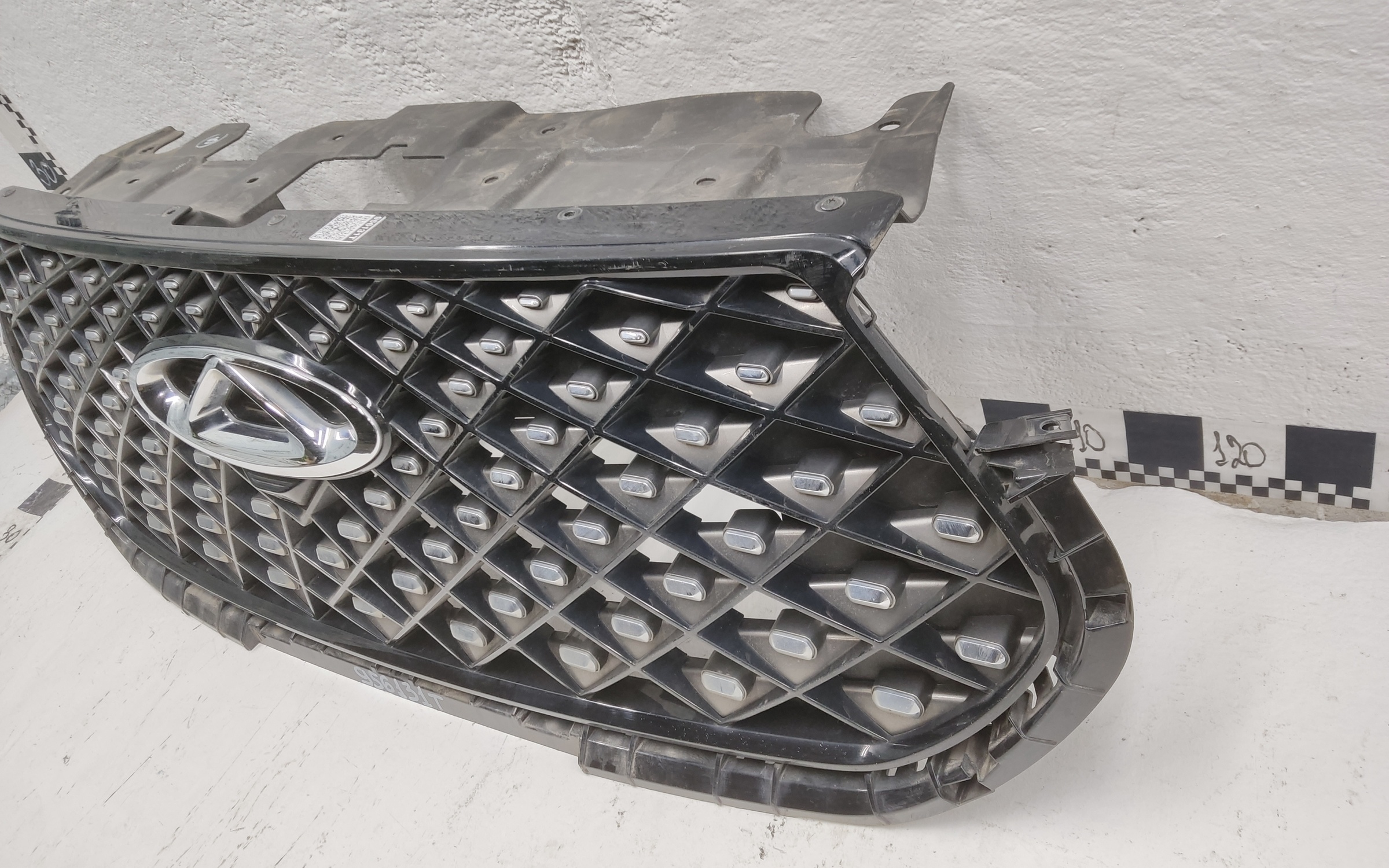 Решётка радиатора Chery Tiggo 7 Pro под камеру