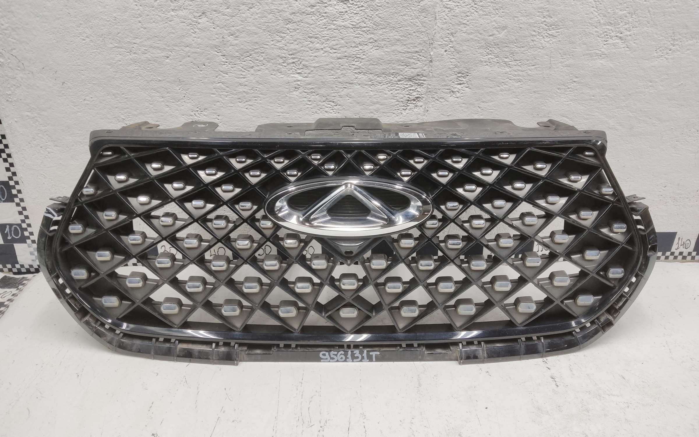 Решётка радиатора Chery Tiggo 7 Pro под камеру