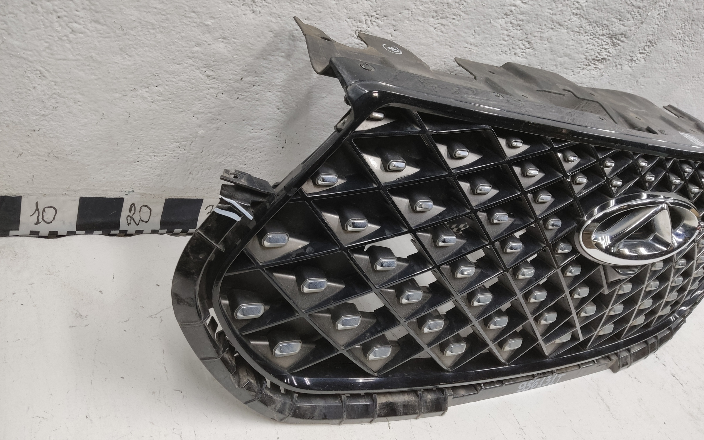 Решётка радиатора Chery Tiggo 7 Pro под камеру