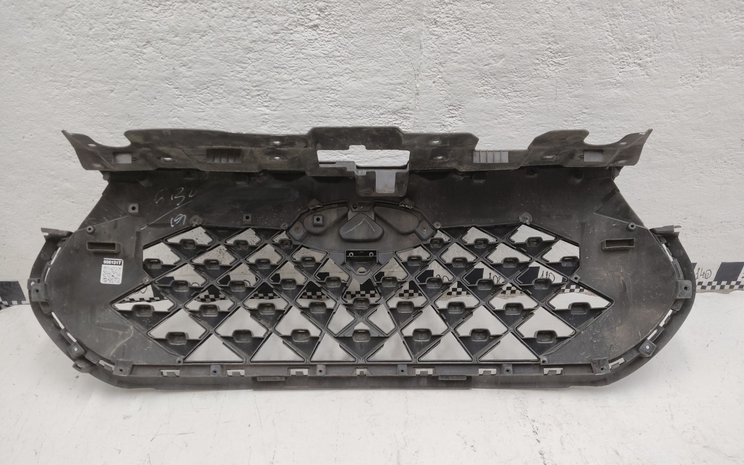 Решётка радиатора Chery Tiggo 7 Pro под камеру