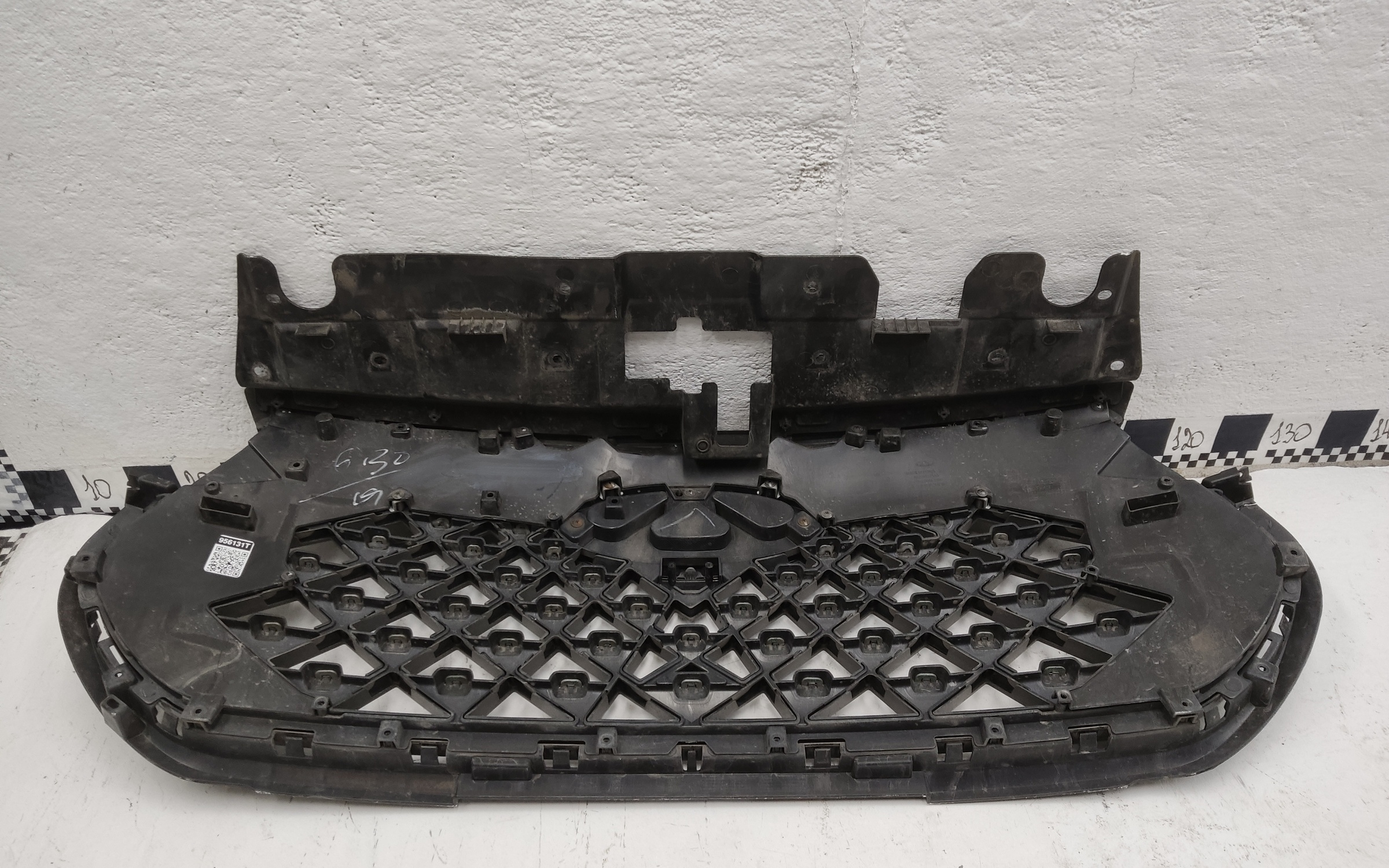 Решётка радиатора Chery Tiggo 7 Pro под камеру