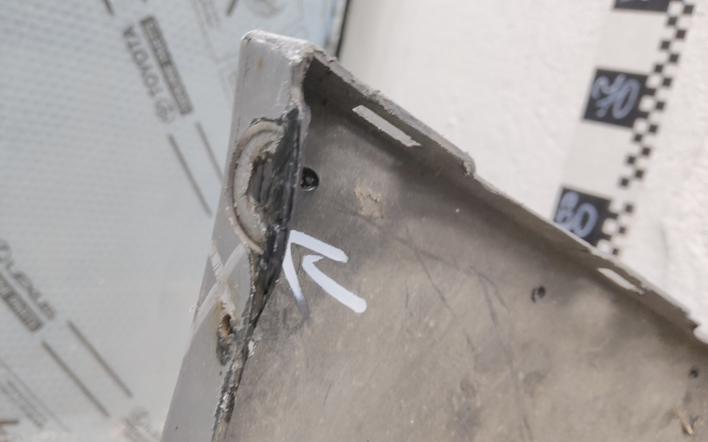 Бампер передний Renault Logan 2