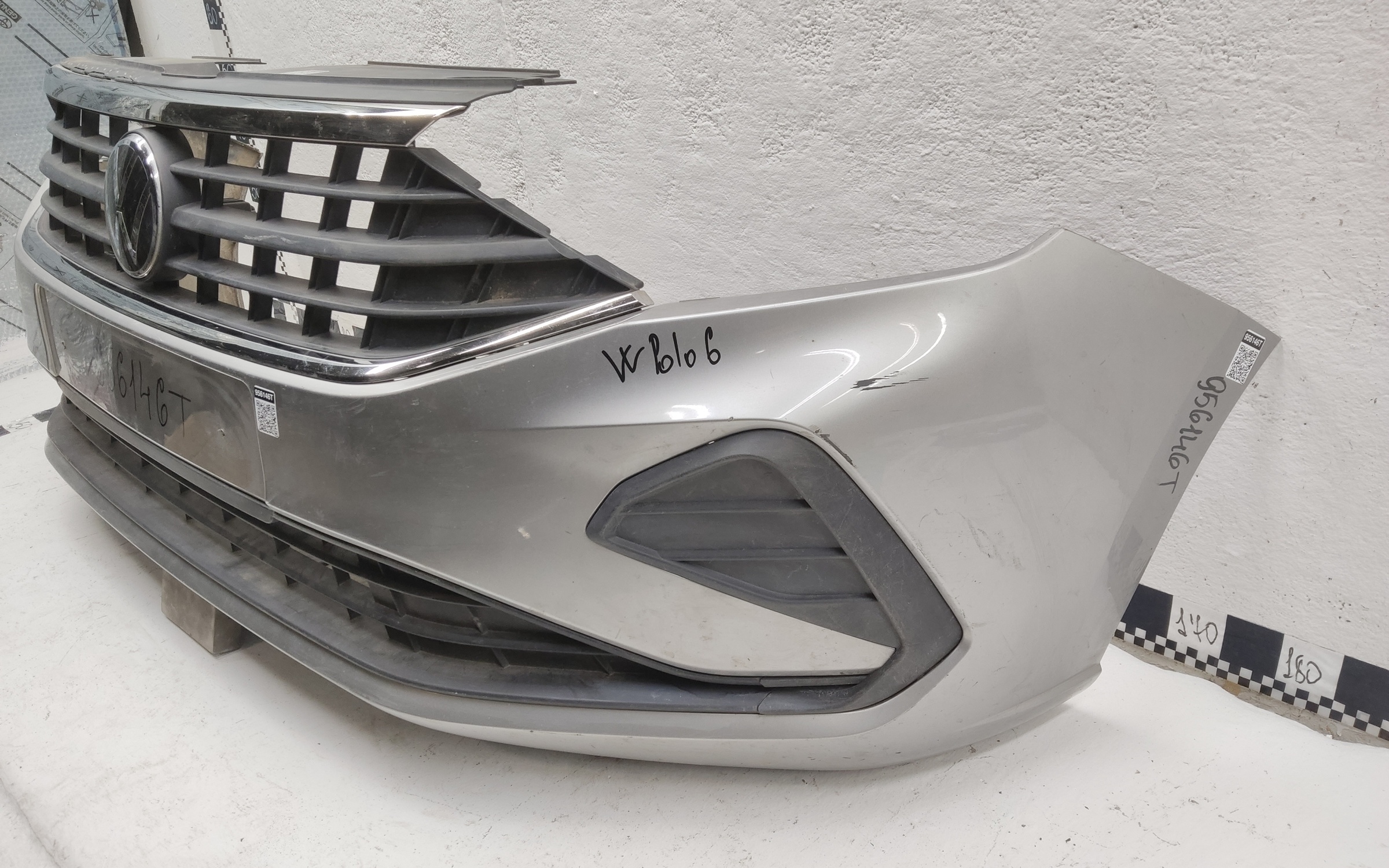 Бампер передний Volkswagen Polo 6 Liftback