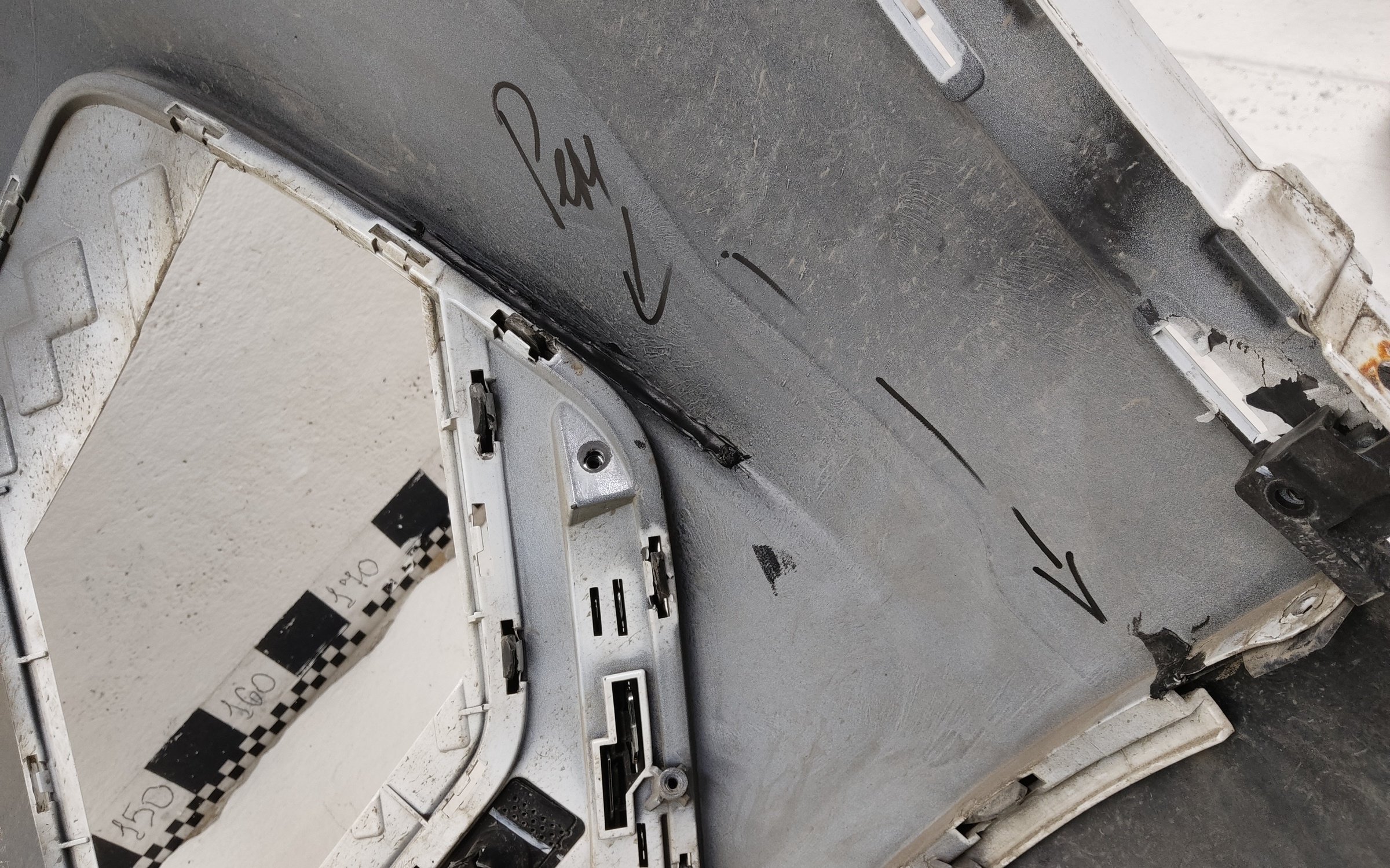 Бампер передний Chery Tiggo 7 Pro Max Restail