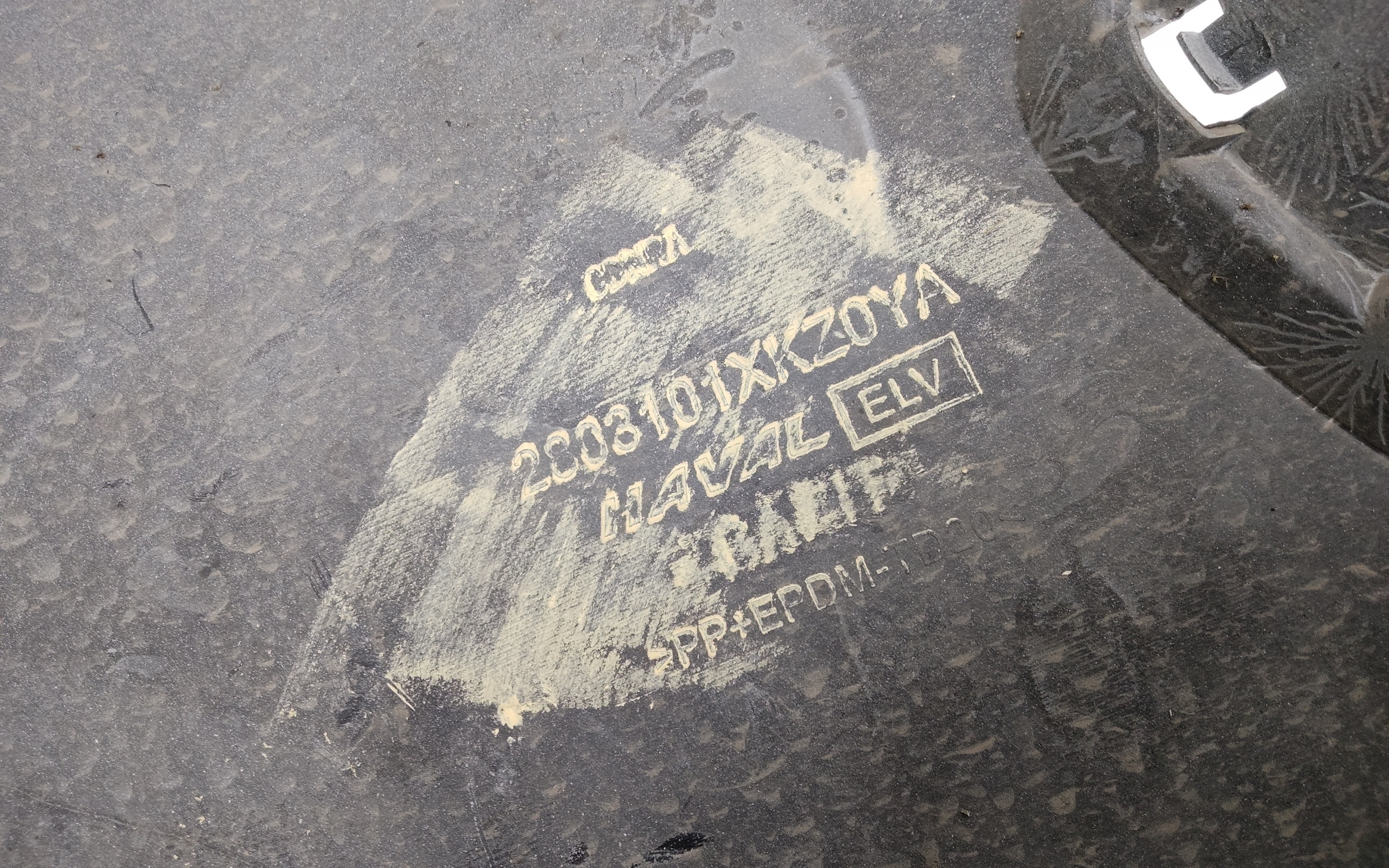 Бампер передний Haval M6 2