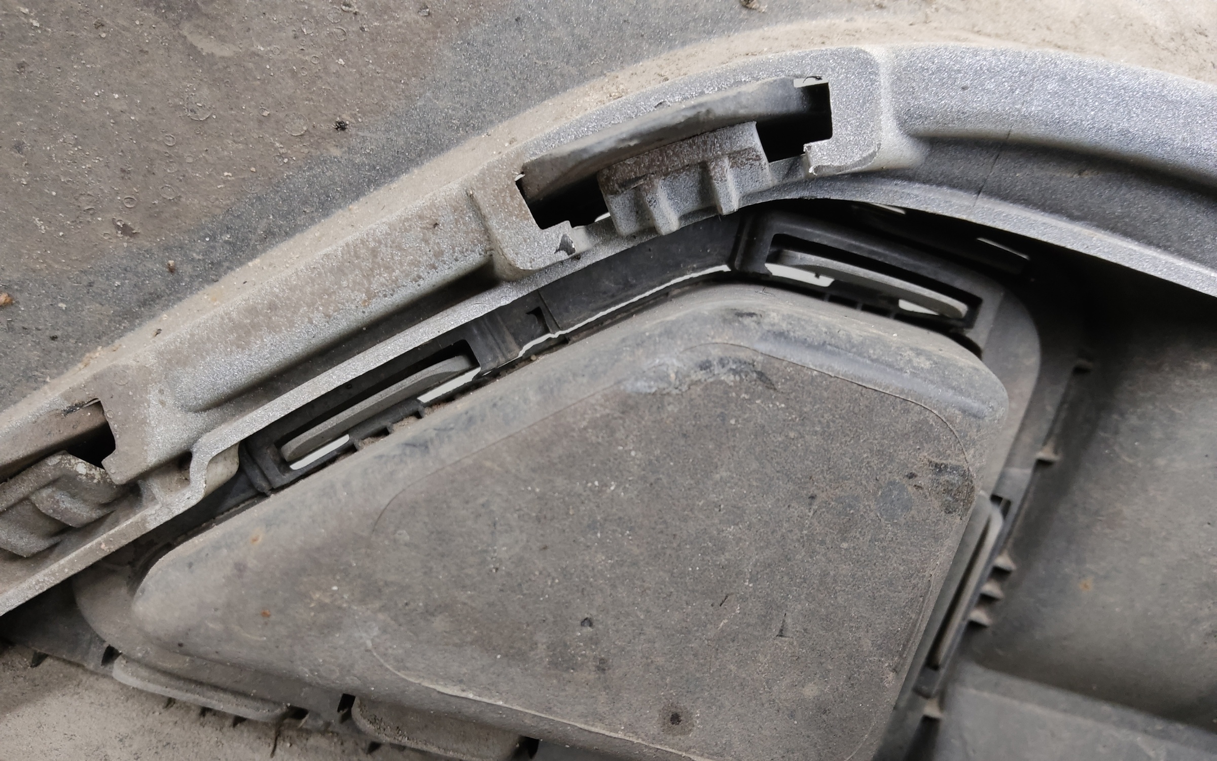 Бампер задний Kia Rio 4 Restail