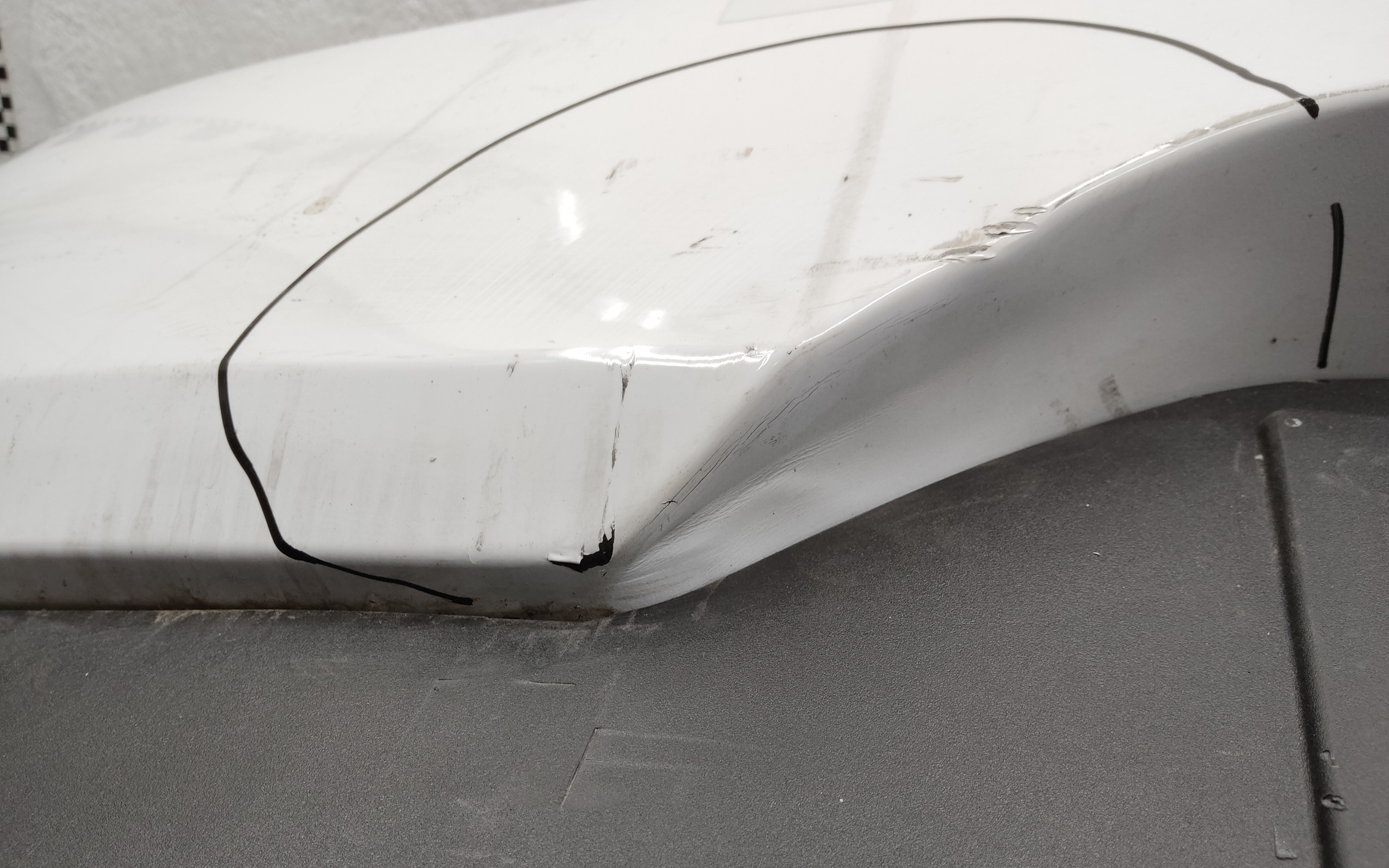 Бампер задний Kia Rio 4 Restail