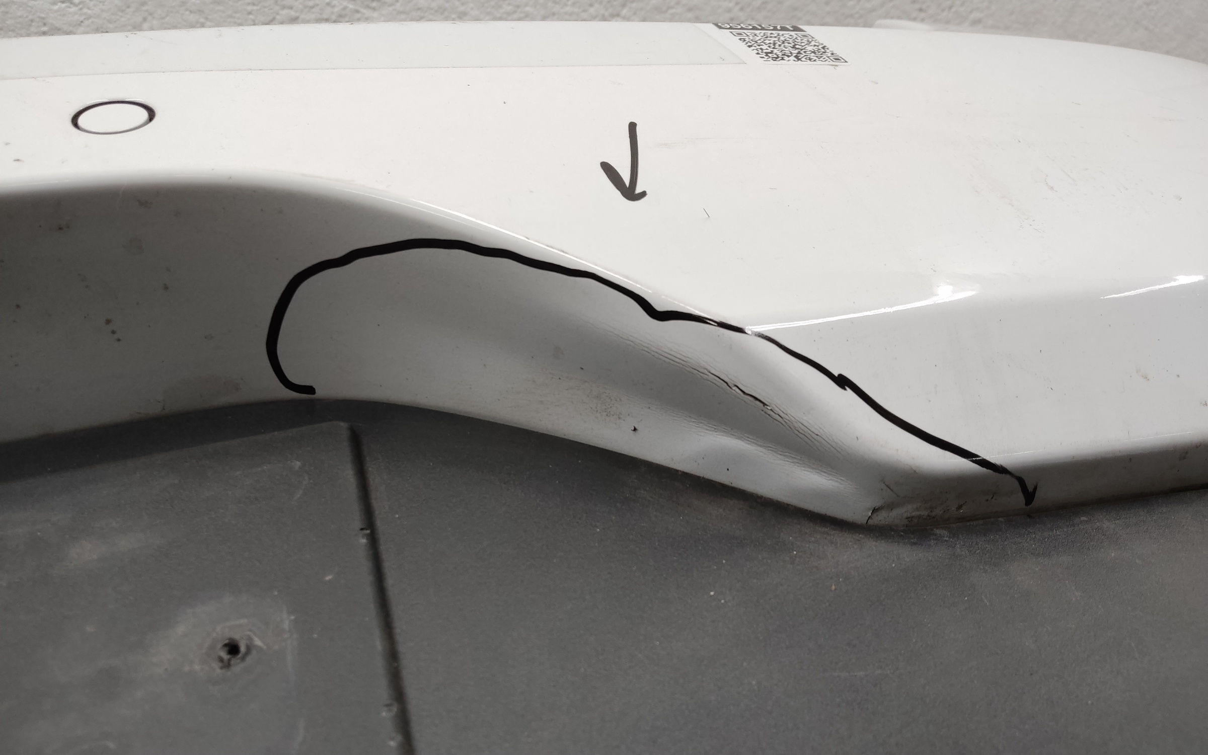 Бампер задний Kia Rio 4 Restail