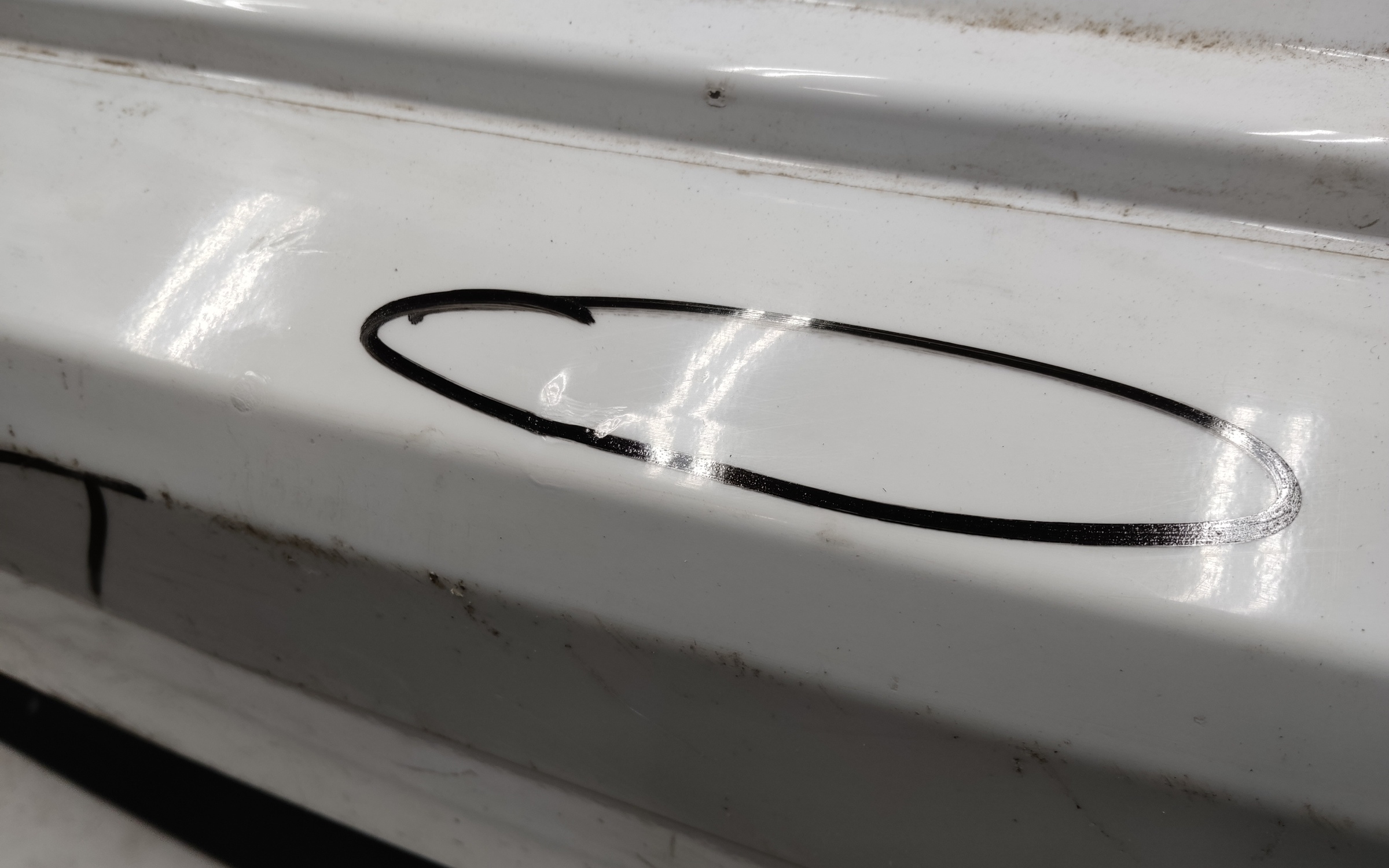 Бампер задний Kia Rio 4 Restail