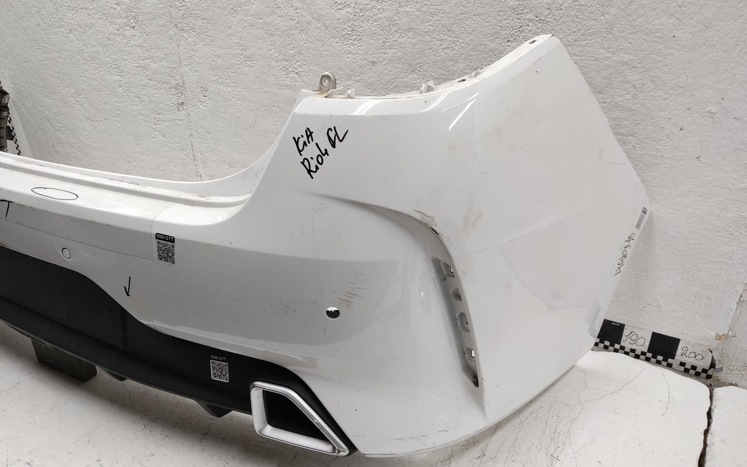 Бампер задний Kia Rio 4 Restail