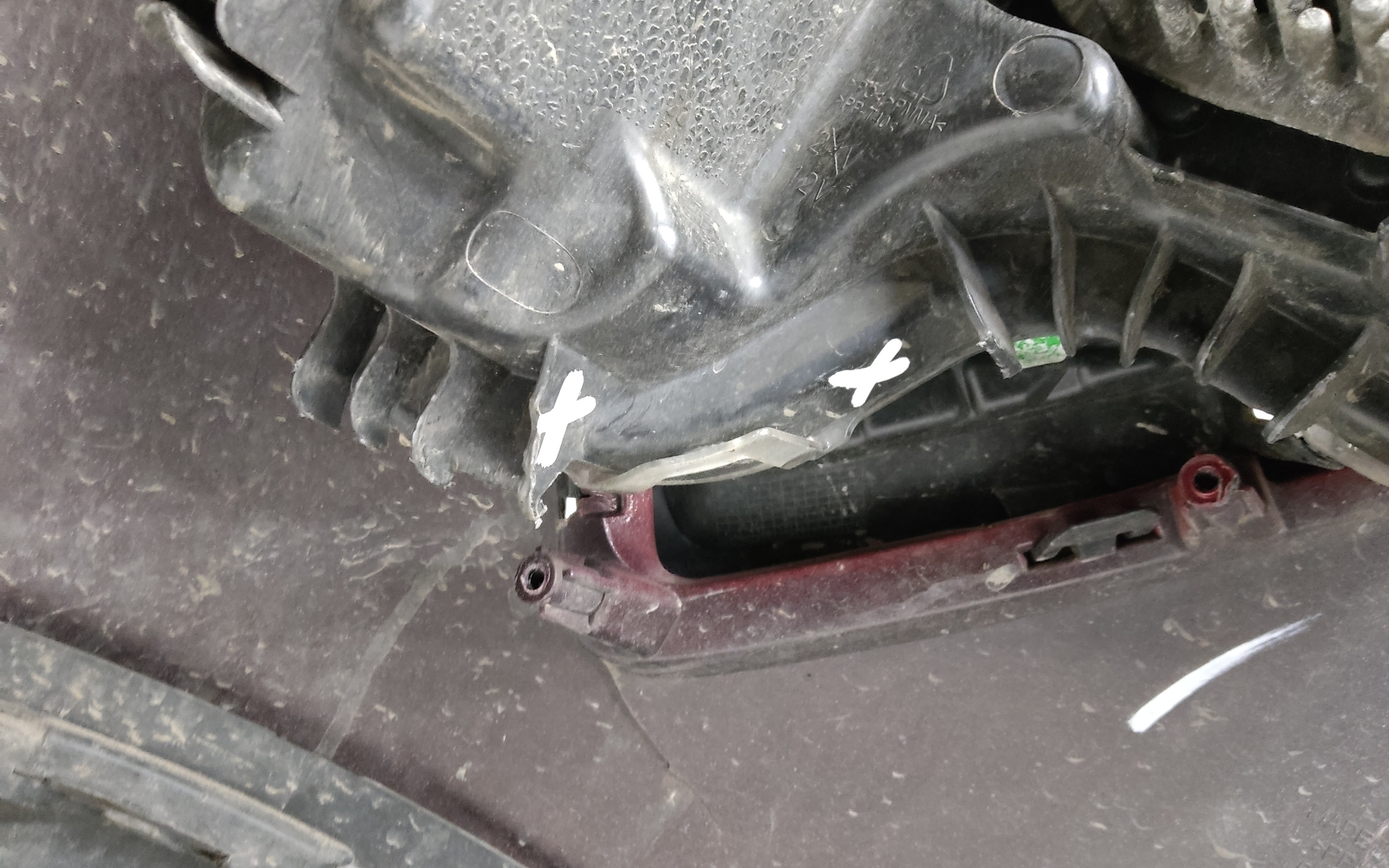 Бампер передний Chery Tiggo 7 Pro Max