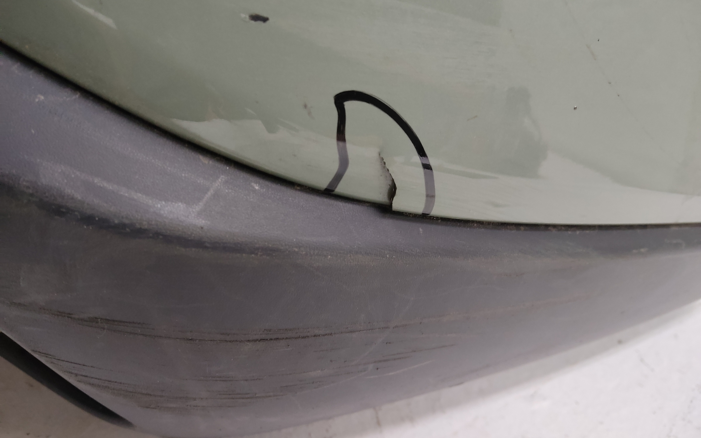 Бампер задний Exeed RX