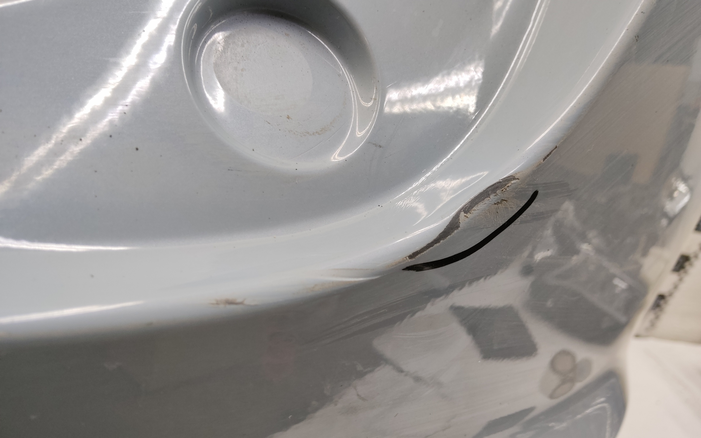 Бампер задний верхняя часть Geely Tugella