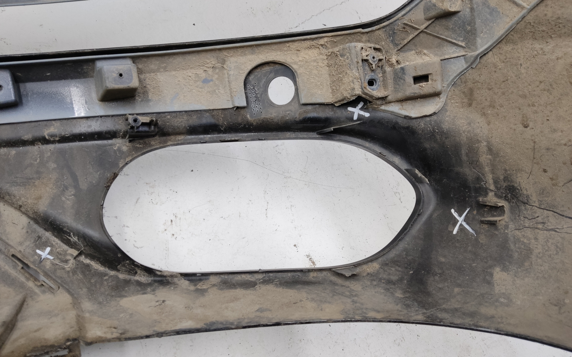 Бампер задний верхняя часть Geely Tugella