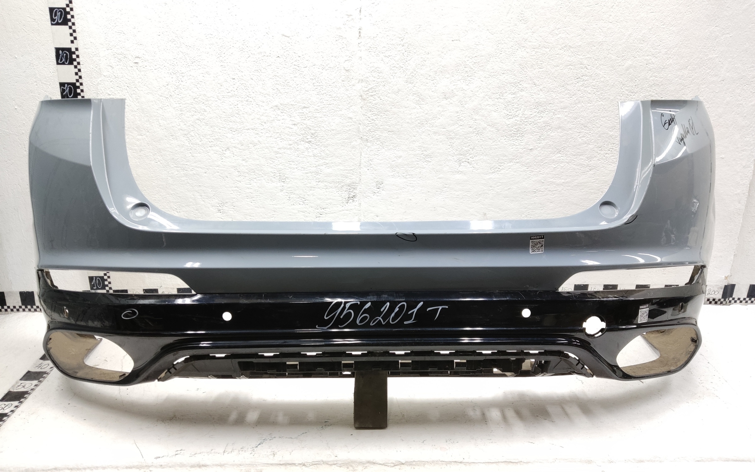 Бампер задний верхняя часть Geely Tugella