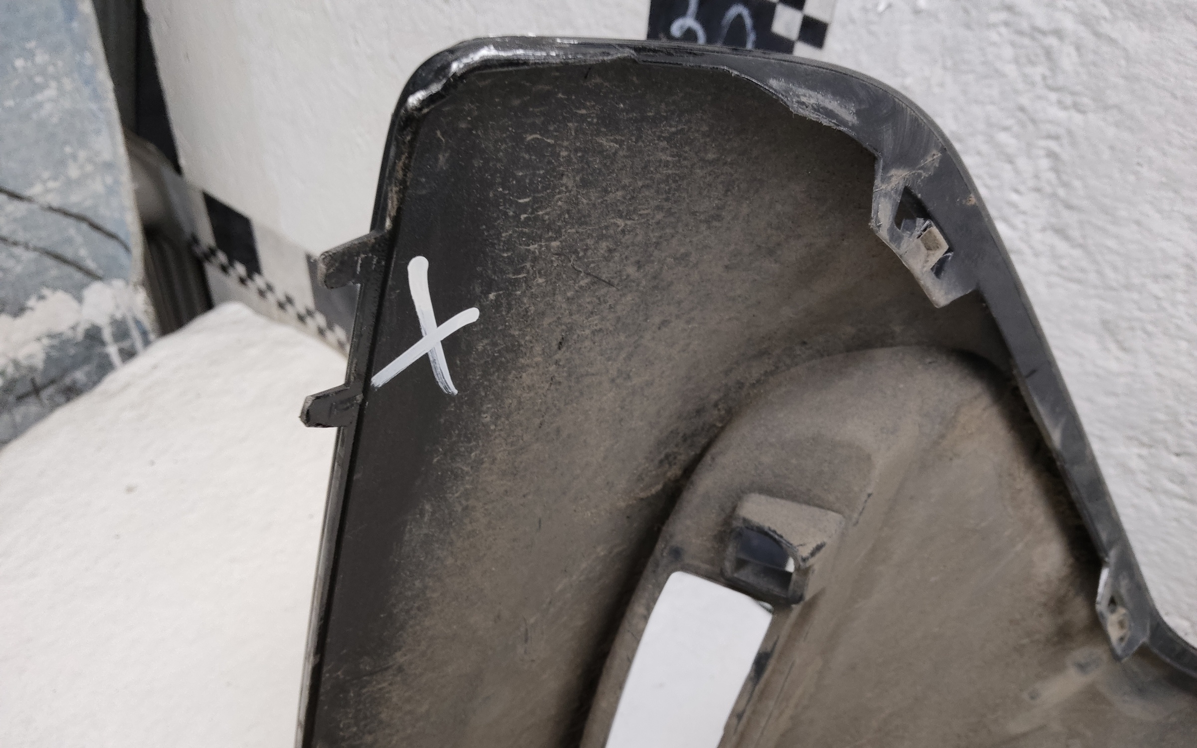 Юбка заднего бампера BMW X4 G02 M-Paket Restail