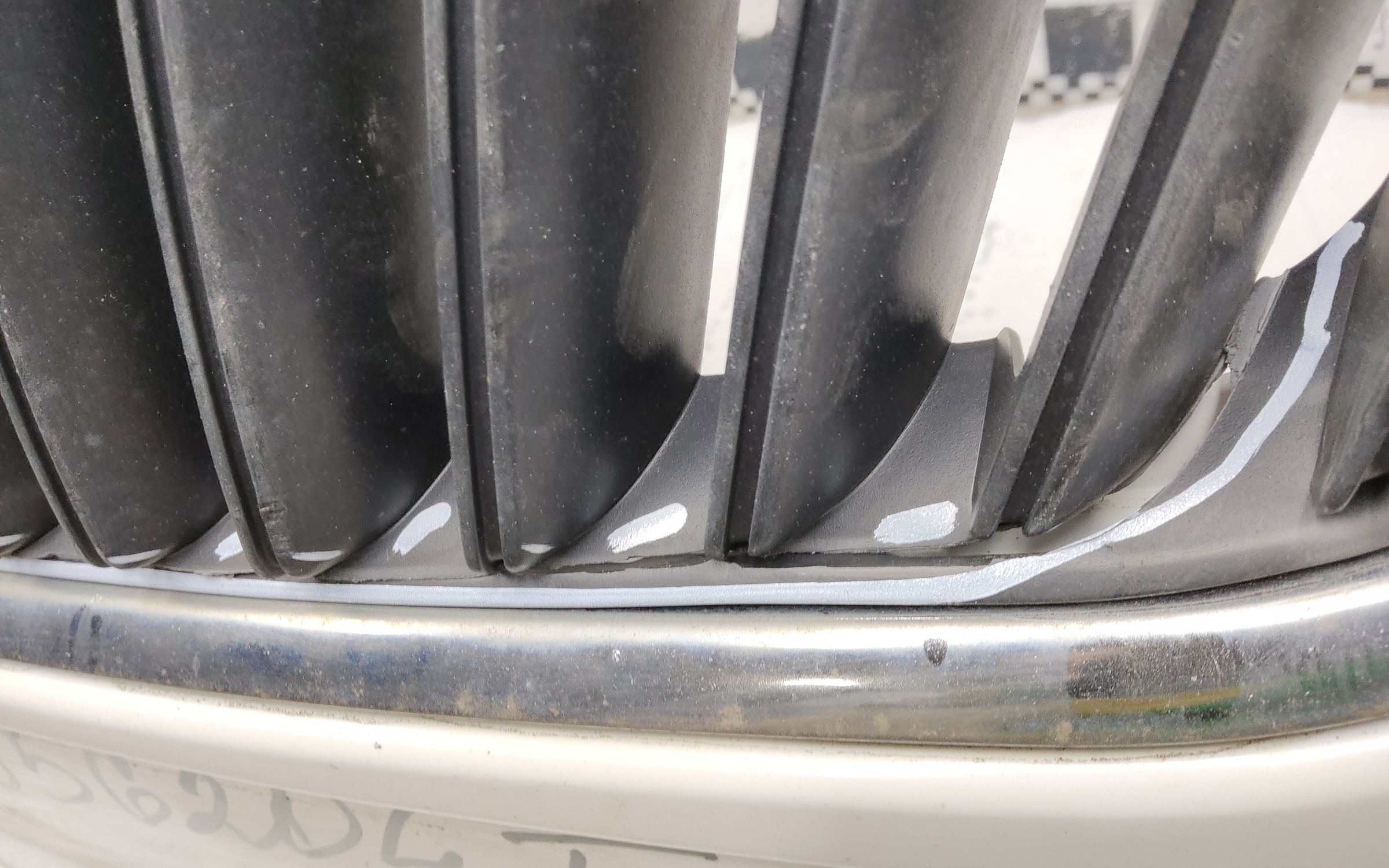 Бампер передний Skoda Fabia 2 Restail