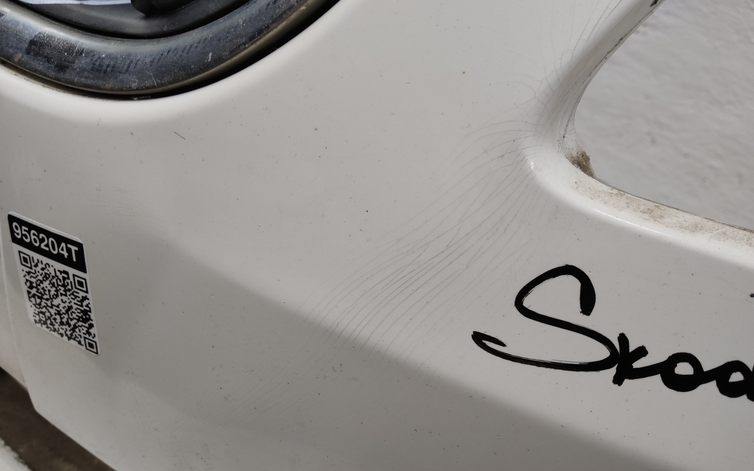 Бампер передний Skoda Fabia 2 Restail