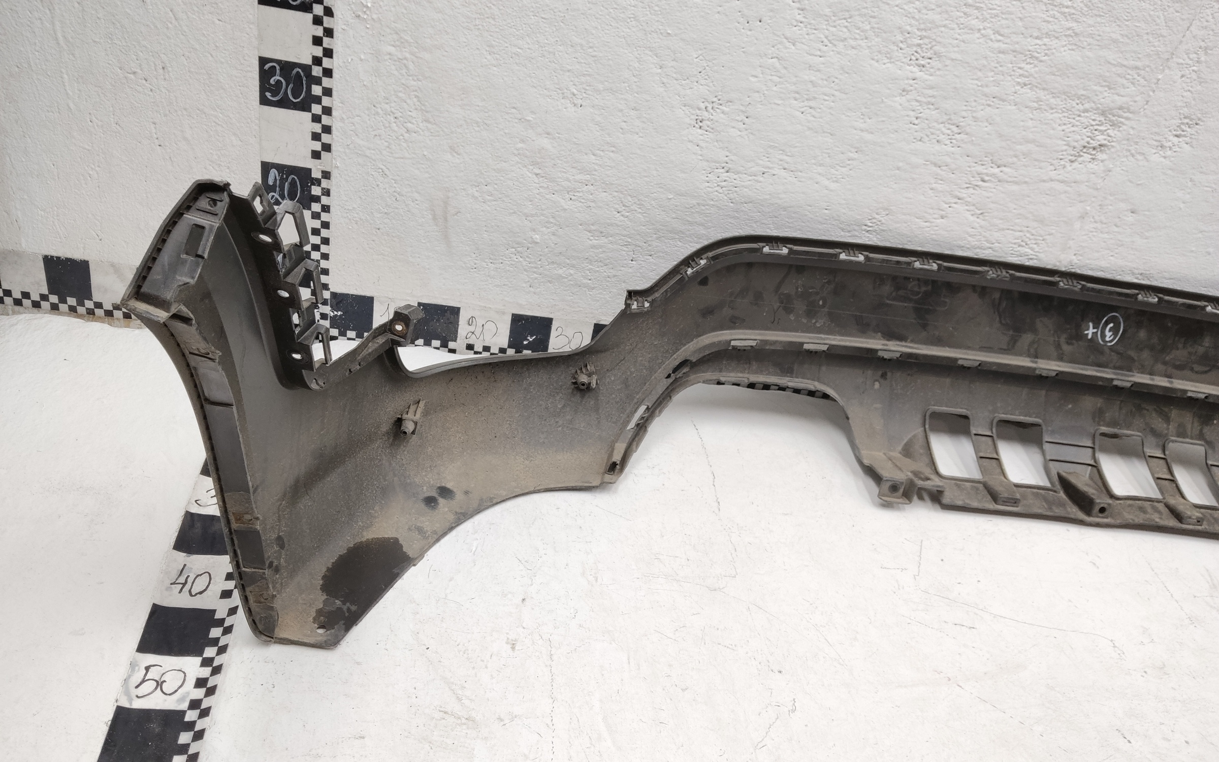 Юбка заднего бампера Kia Rio 4 X-Line