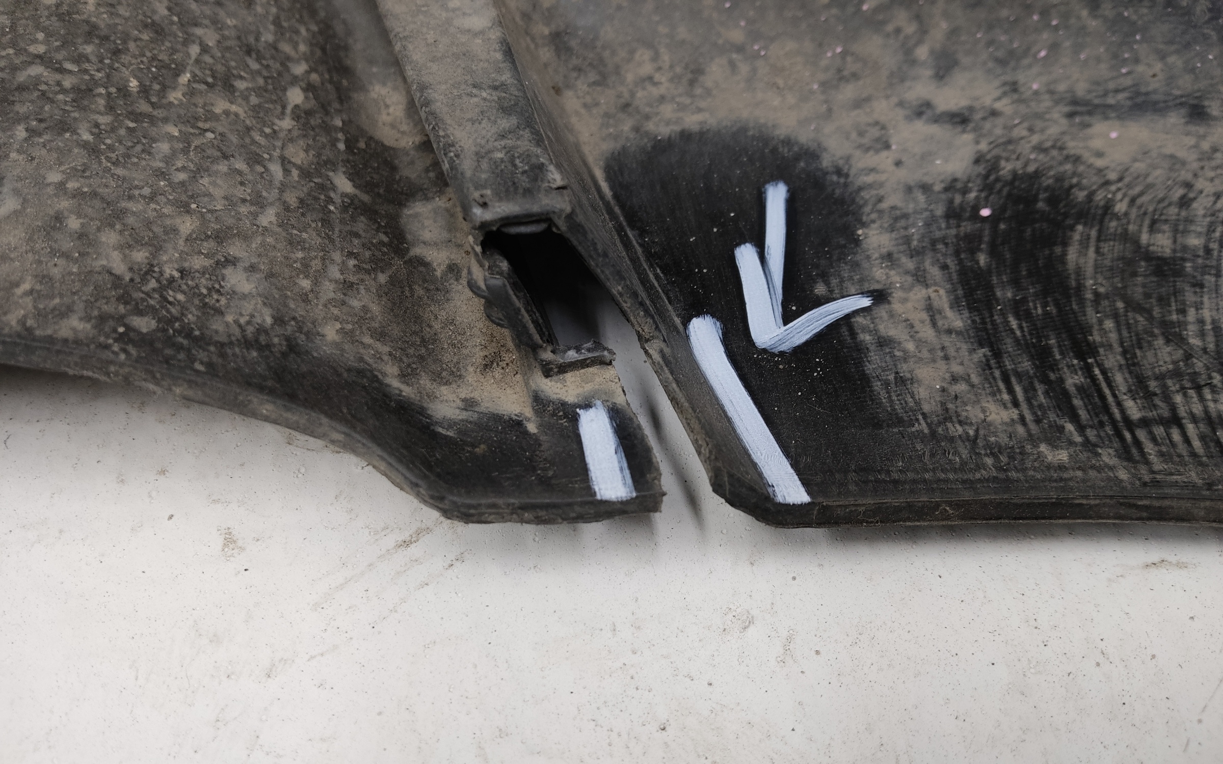 Юбка заднего бампера Kia Rio 4 X-Line