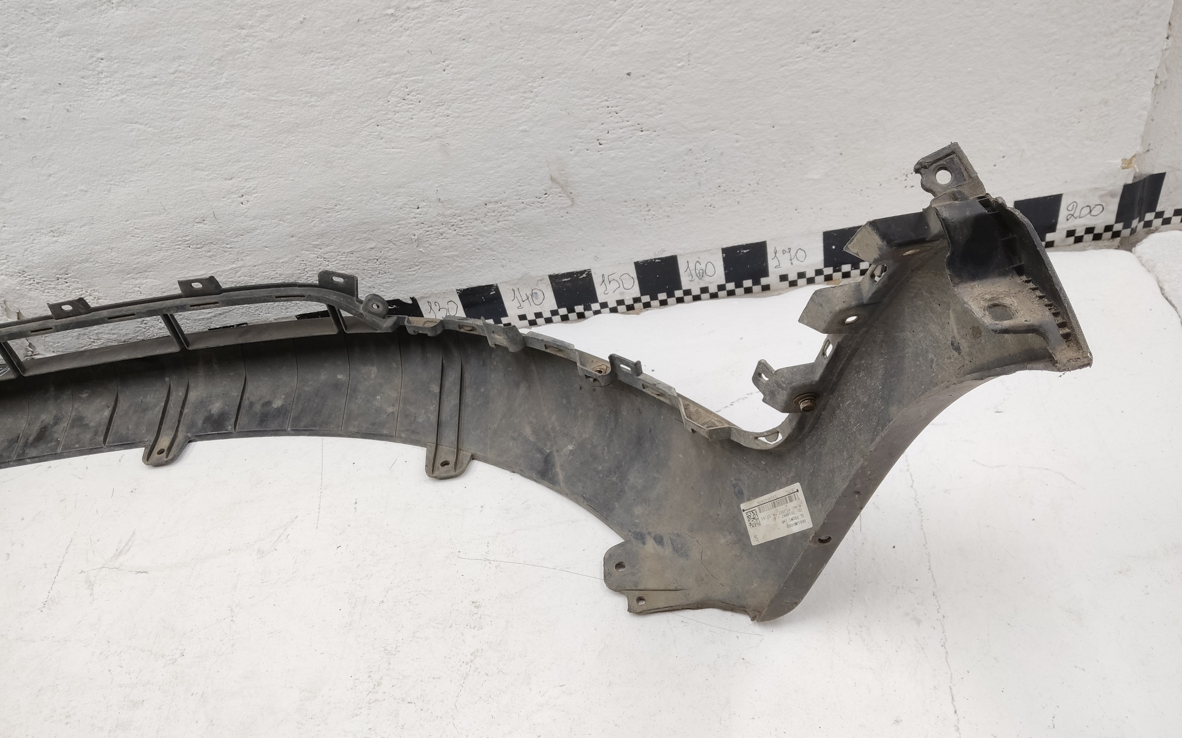 Юбка переднего бампера KIA Sportage 3