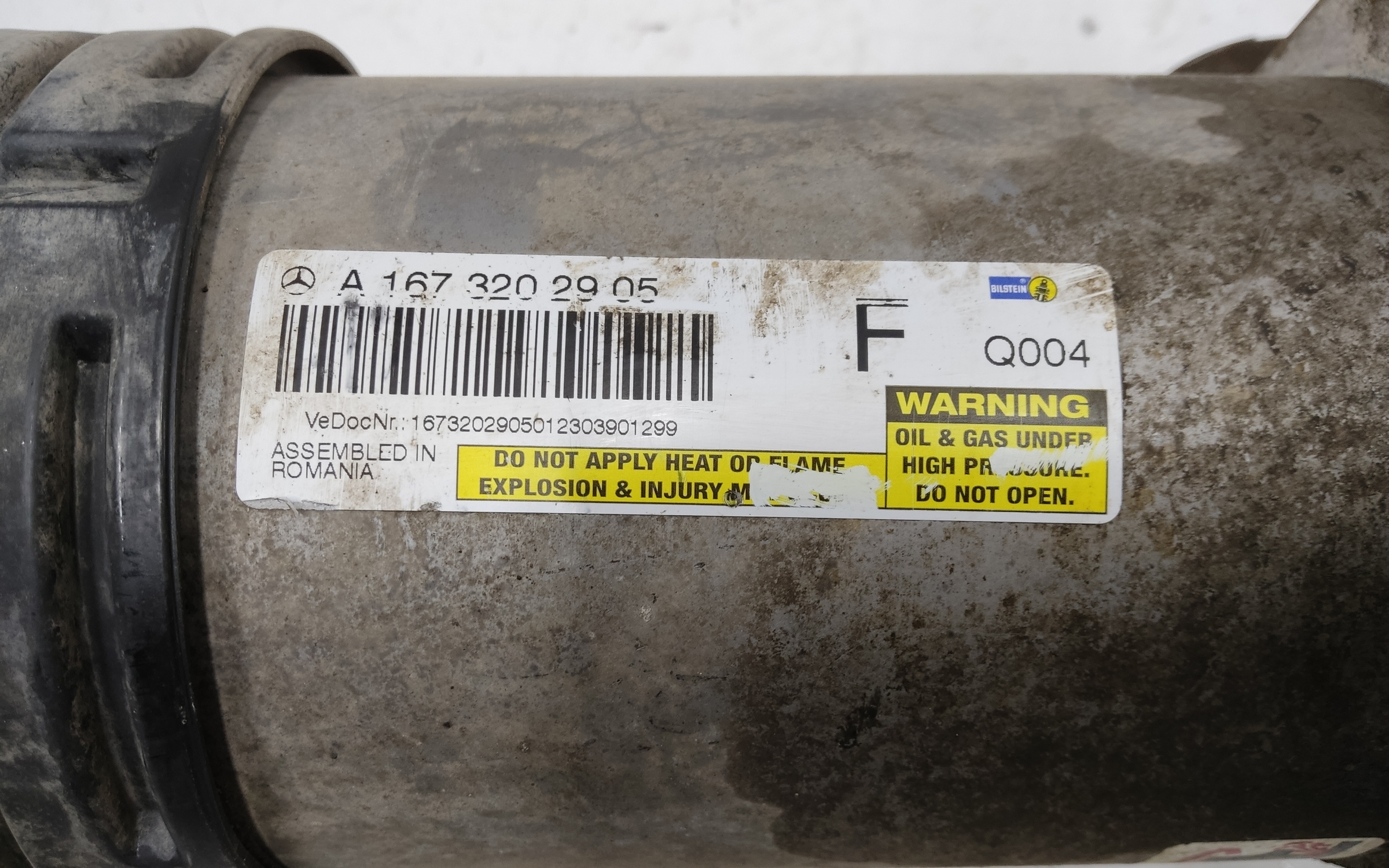 Пневмоамортизатор передней подвески левый=правый Mercedes-benz GLS-klasse X167