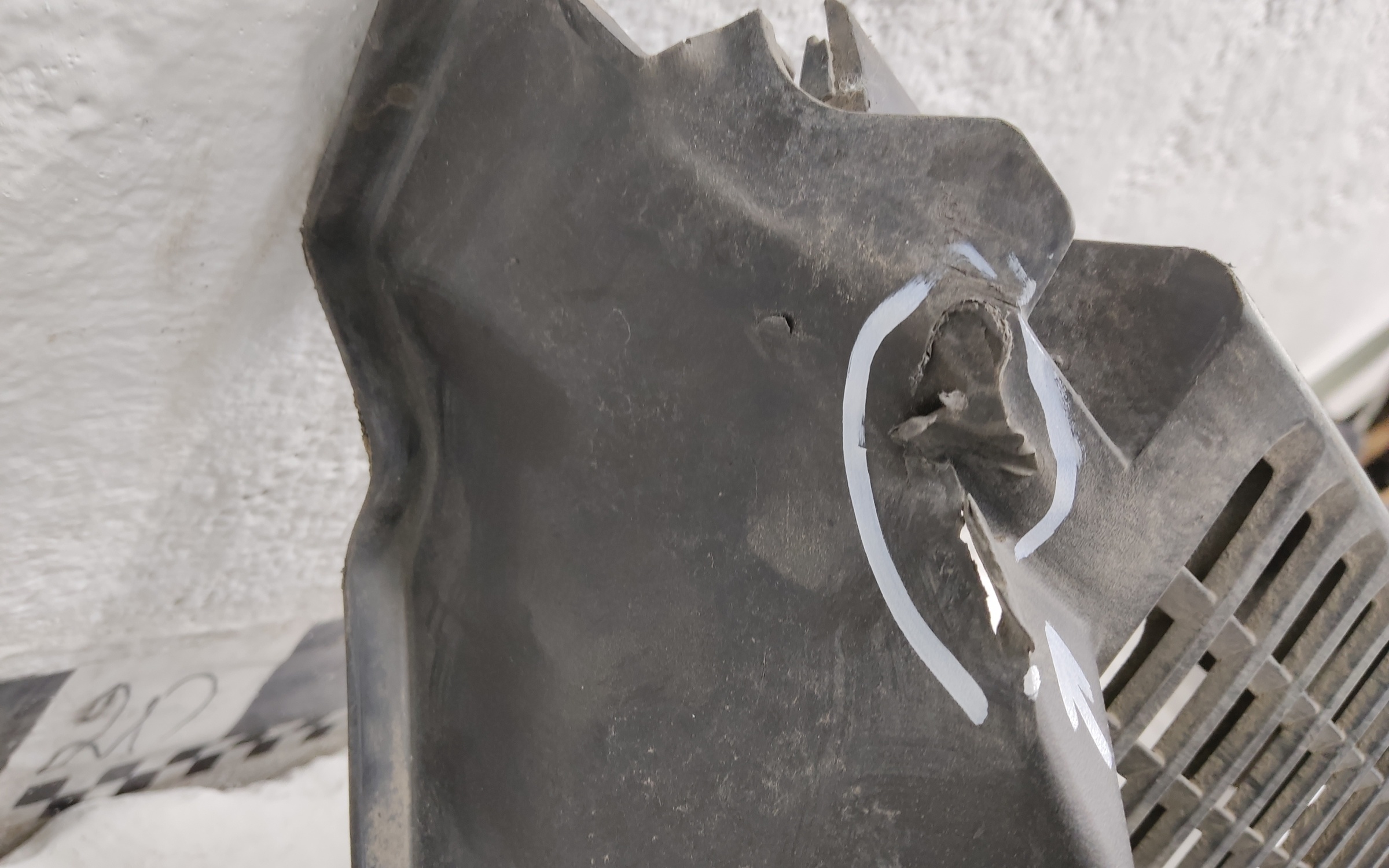 Жабо Hyundai Creta 2 с подогревом