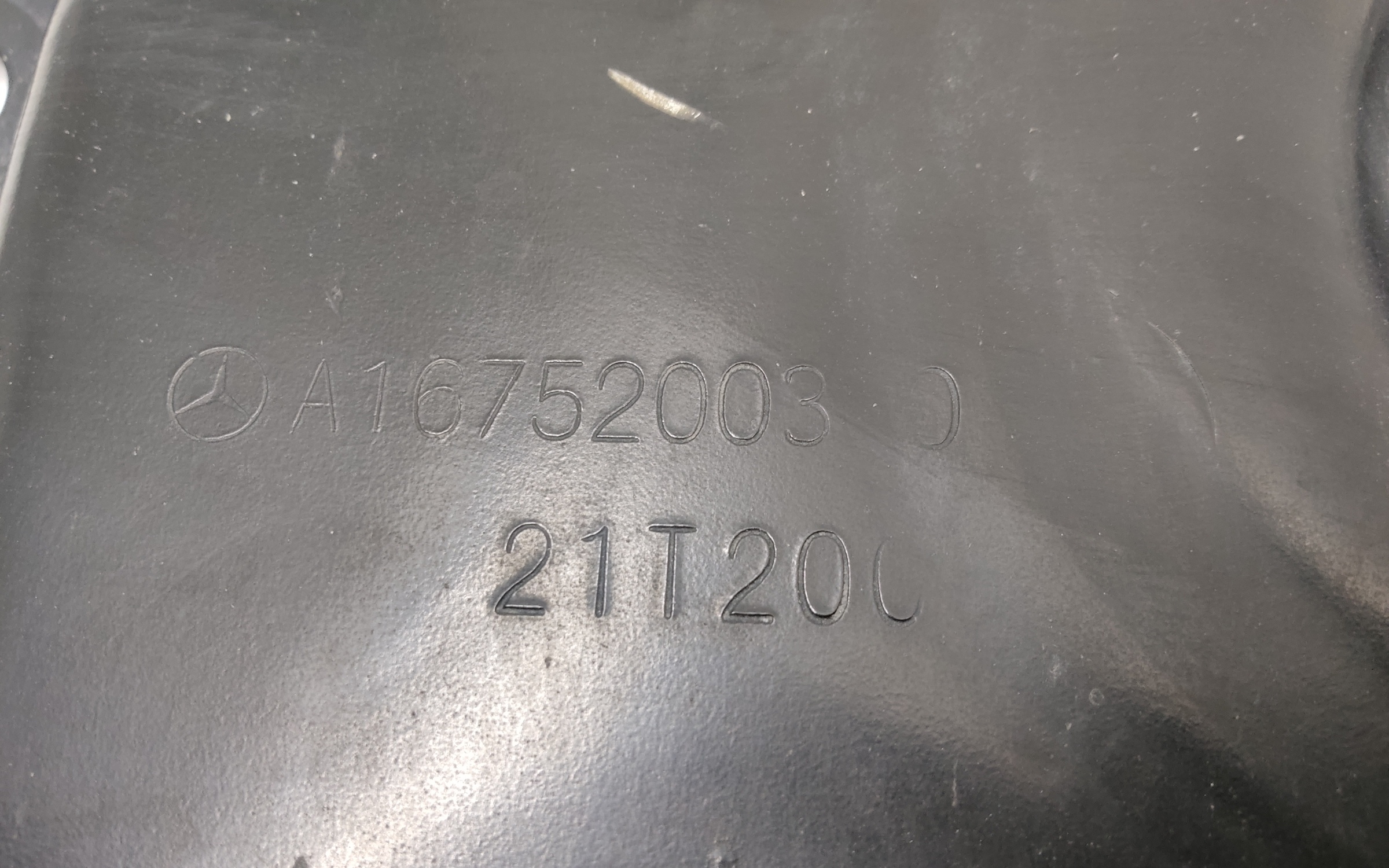 Защита двигателя металл передняя часть Mercedes-benz GLE-klasse V167