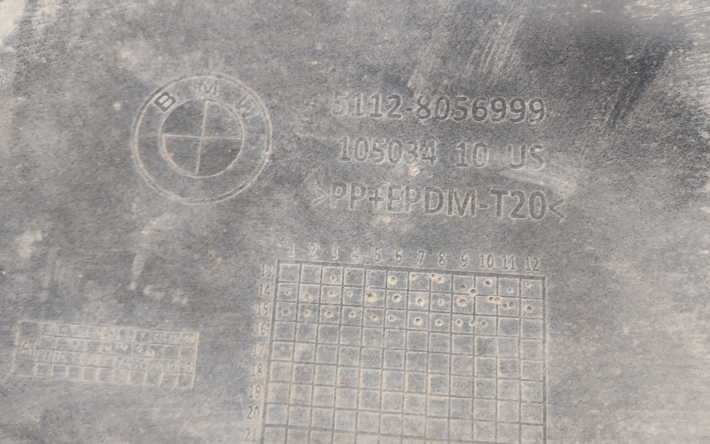 Бампер задний BMW X4 F26 M-Paket