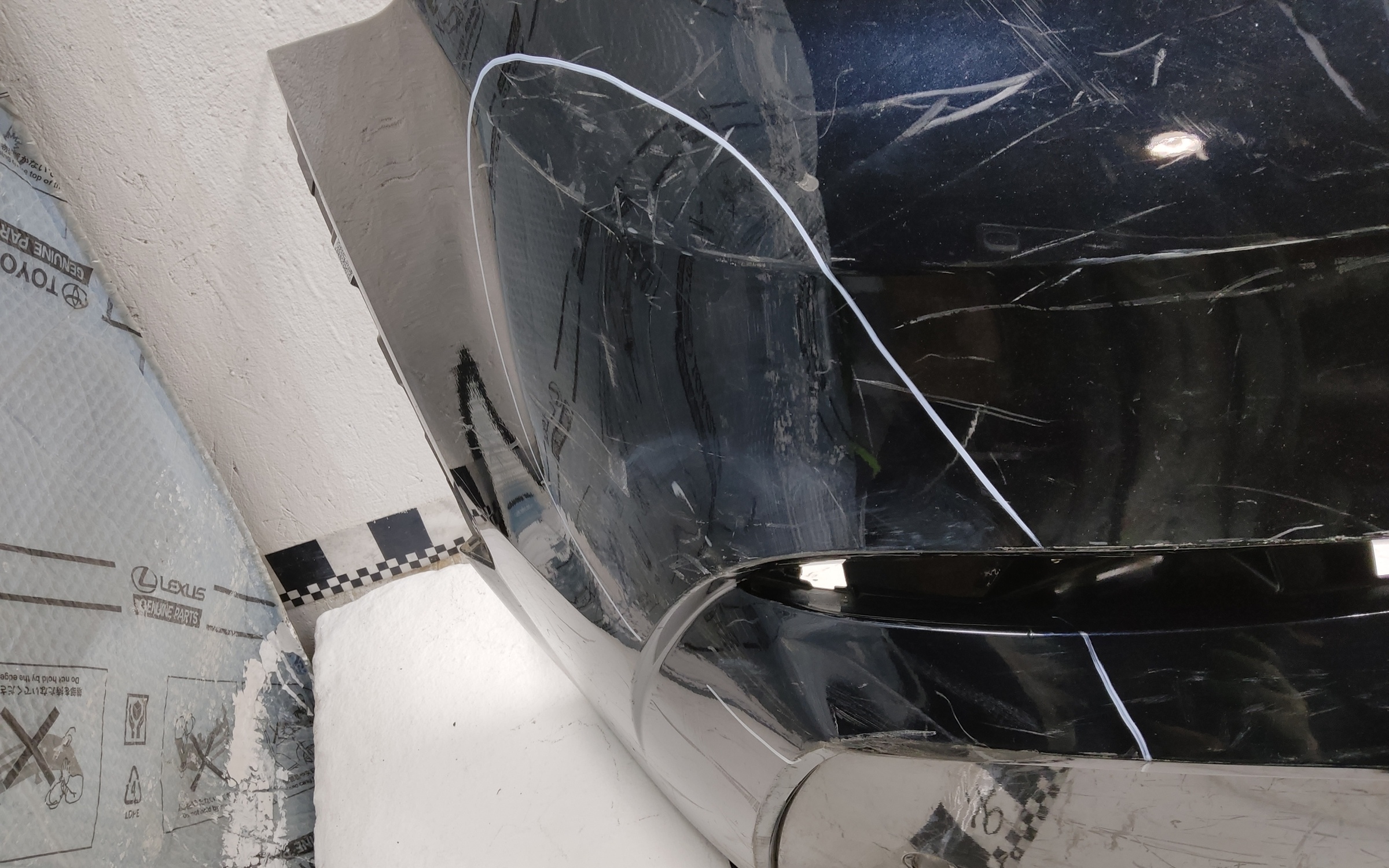 Бампер задний BMW X4 F26 M-Paket