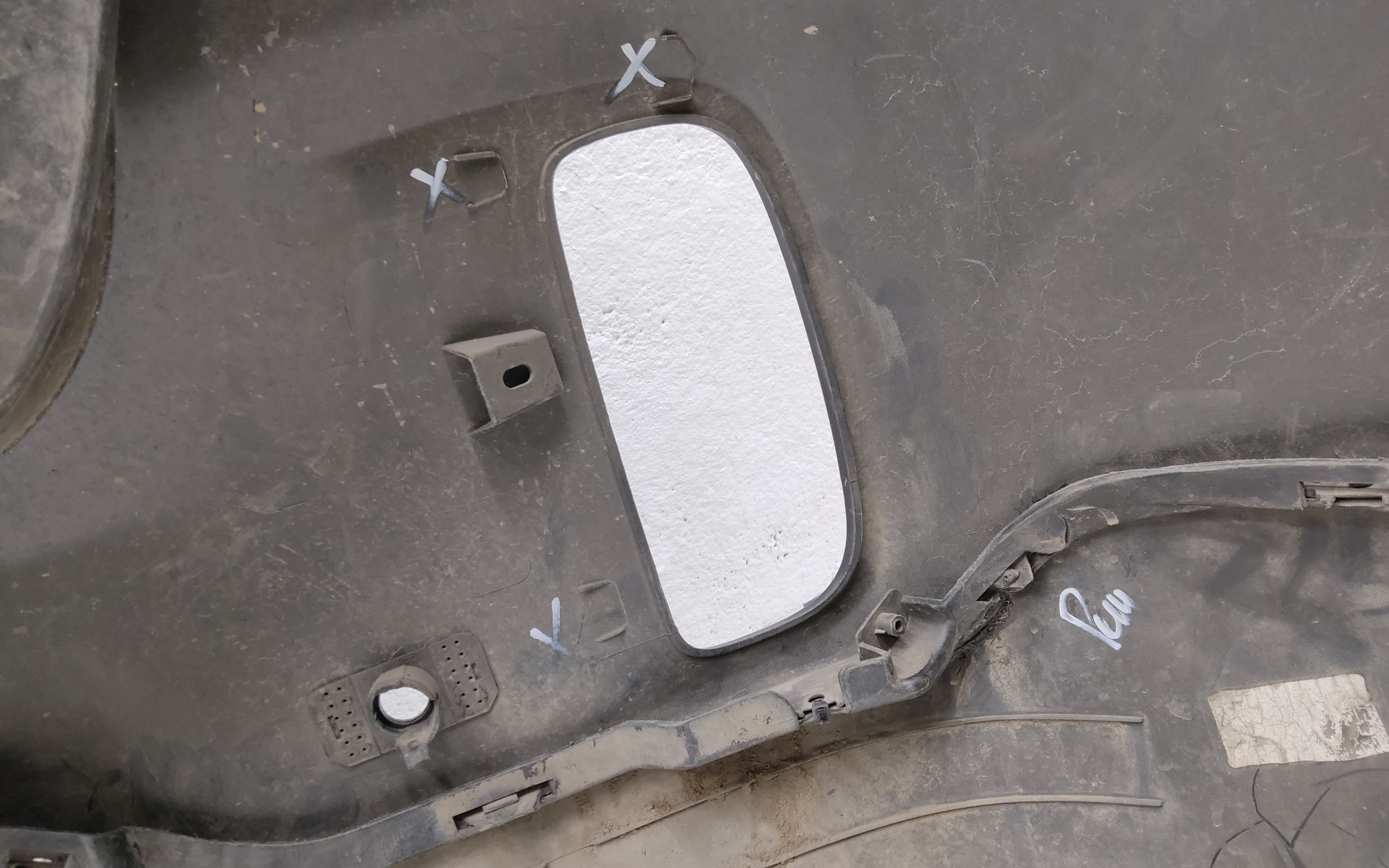 Бампер задний Kia Sorento 2 Restail