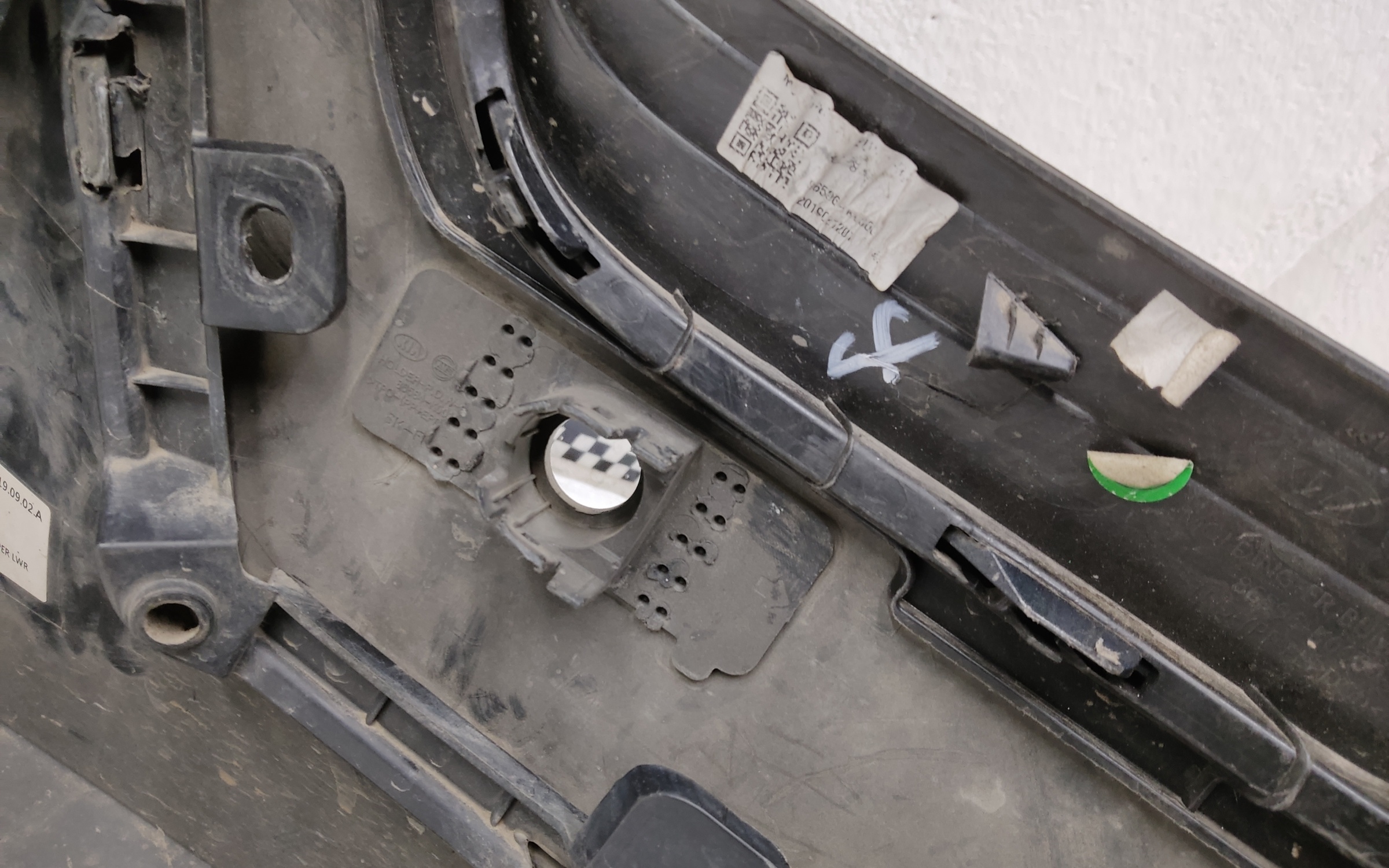 Бампер передний верхняя часть Kia Soul 3