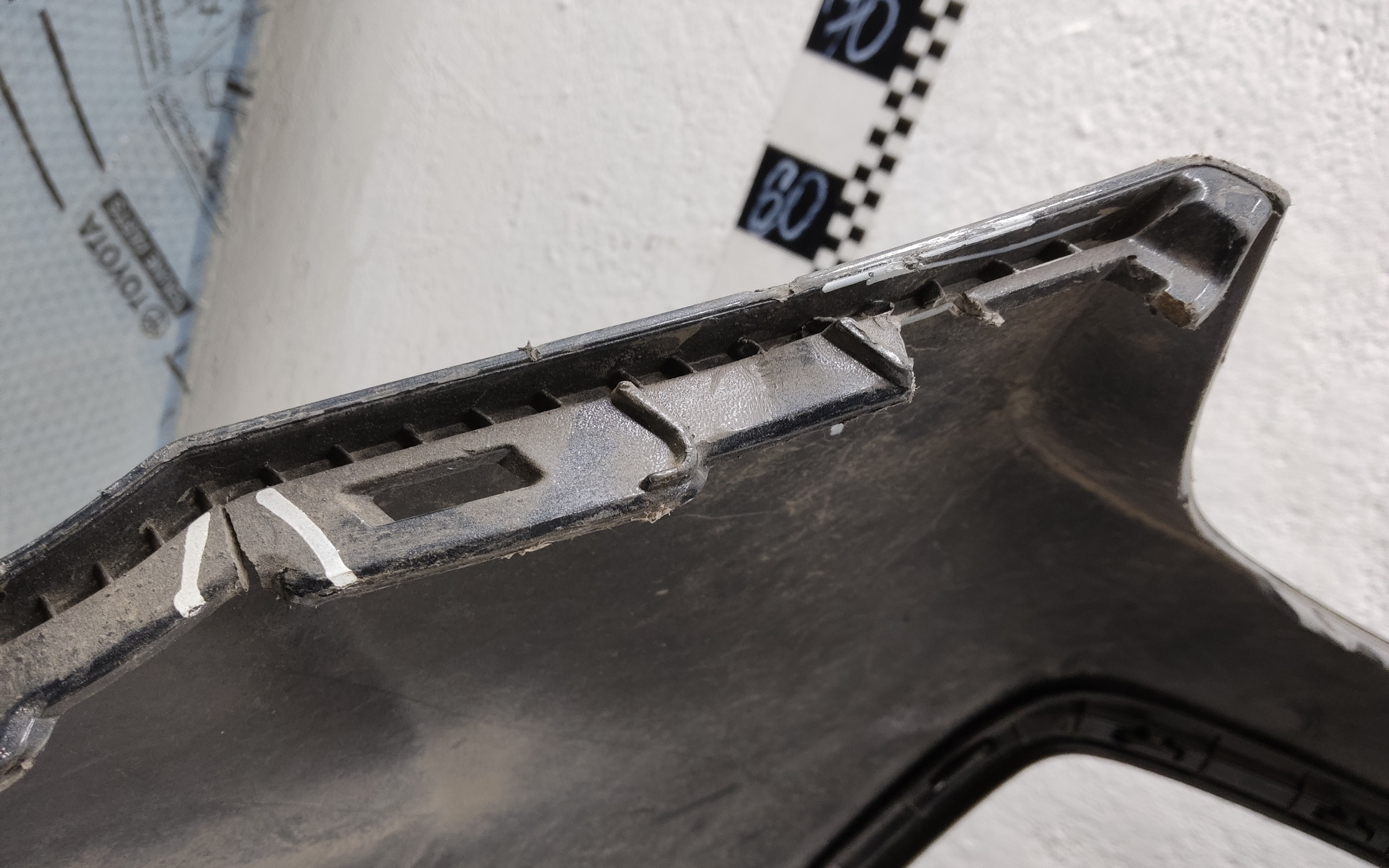 Бампер передний верхняя часть Kia Soul 3