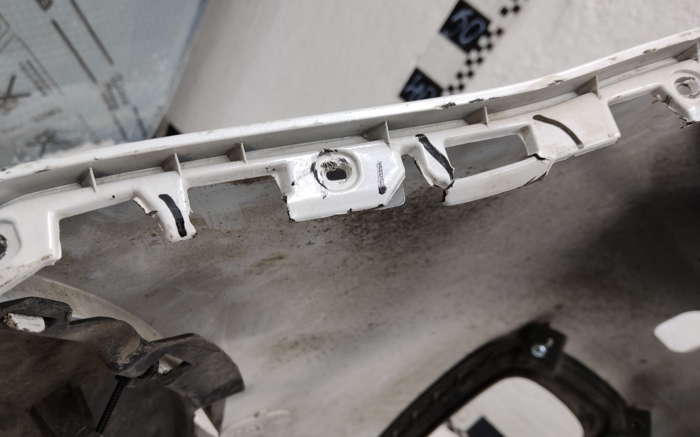 Бампер передний Kia Sorento 2 Restail