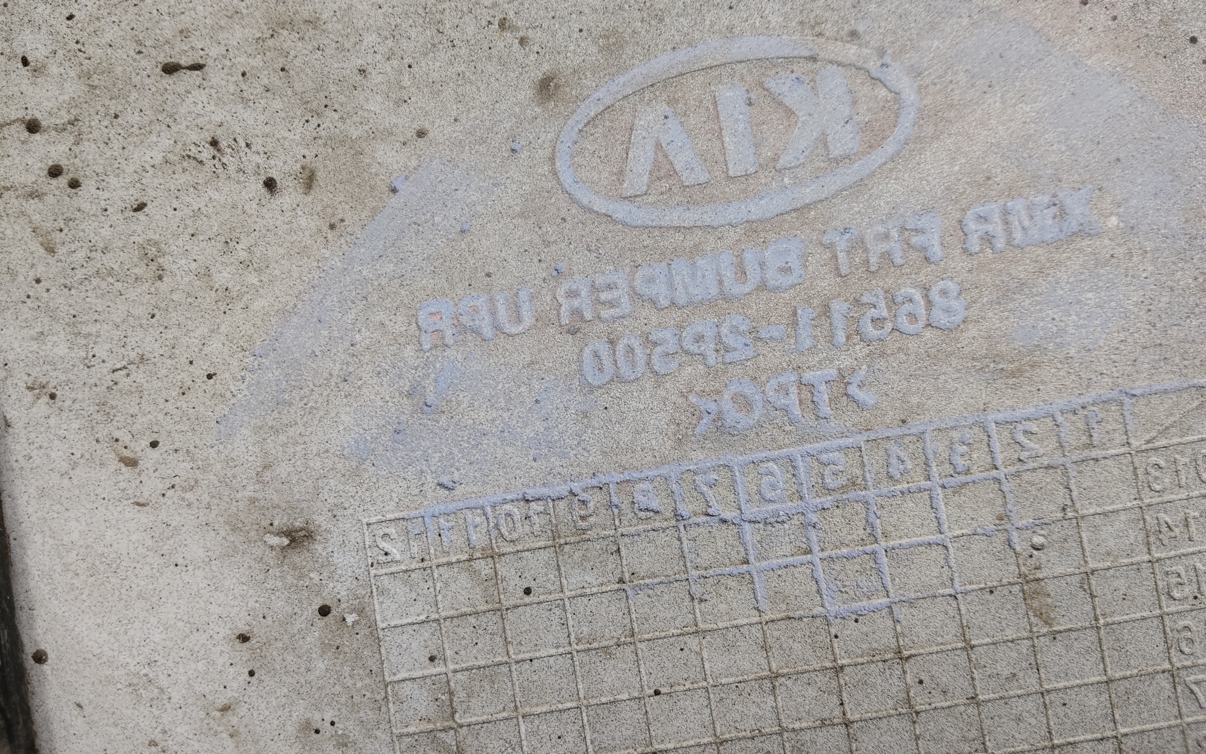 Бампер передний Kia Sorento 2 Restail