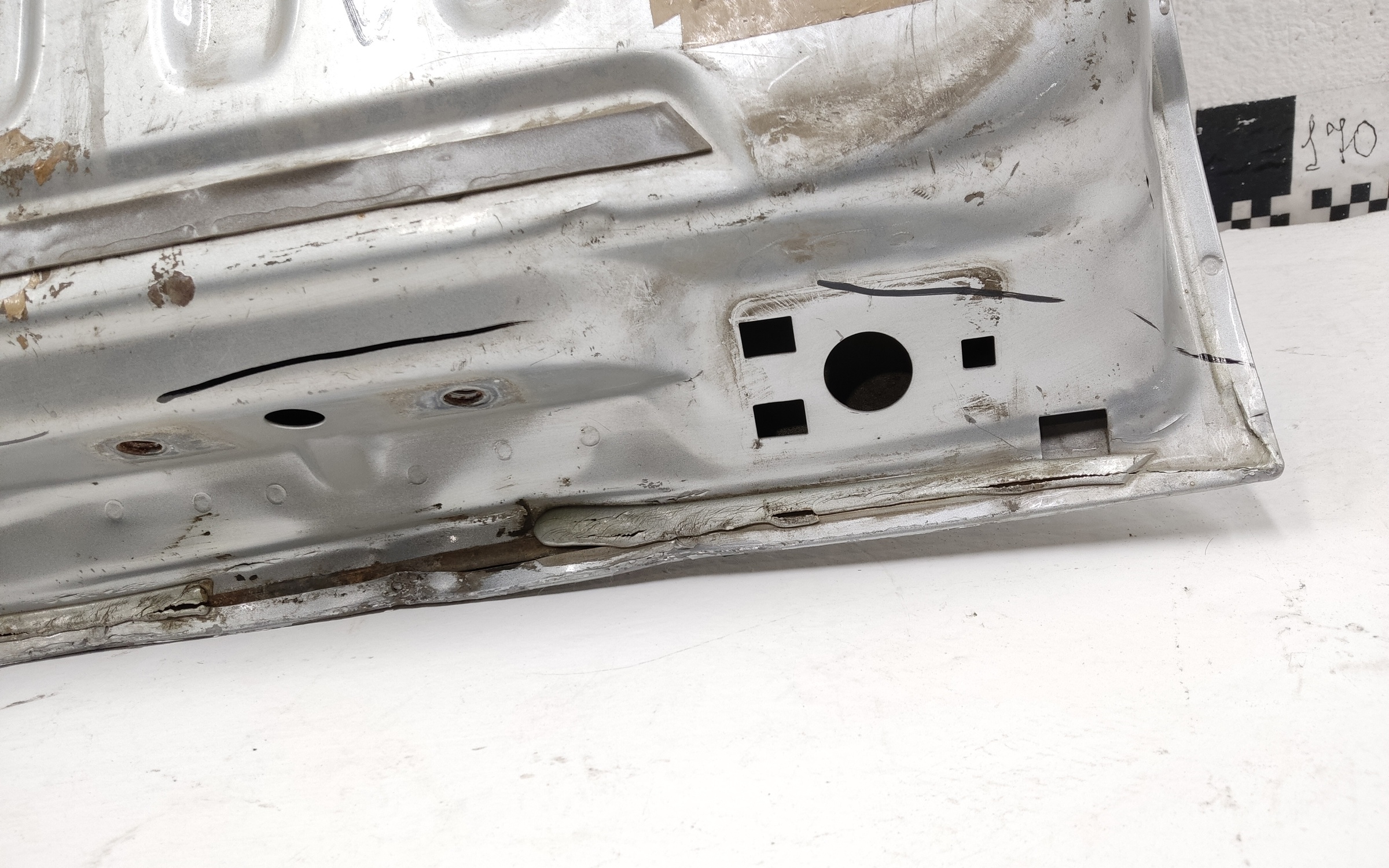 Борт задний откидной Mitsubishi L200 5 под камеру