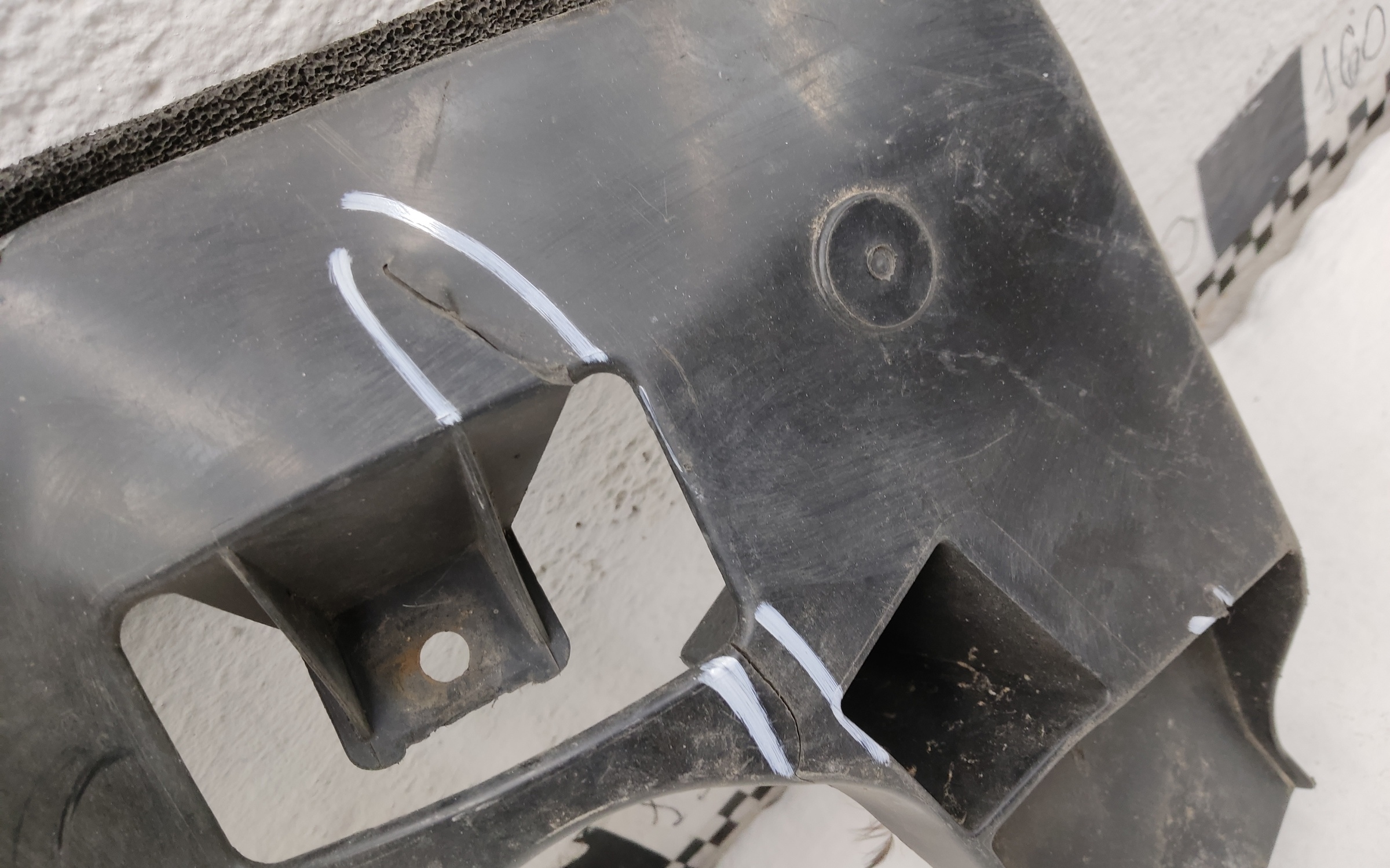 Пыльник переднего бампера Mazda CX-5 2