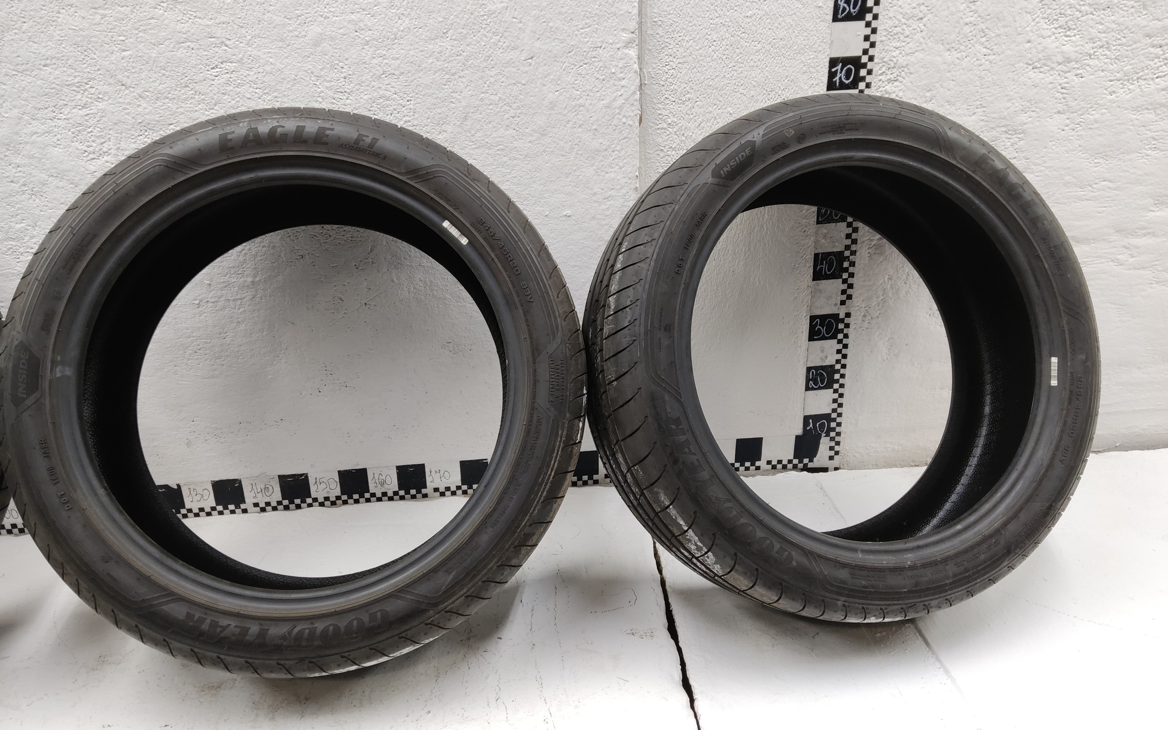 Комплект летних шин Goodyear Eagle Asymmetric 3 245/45 R20 99V SUV