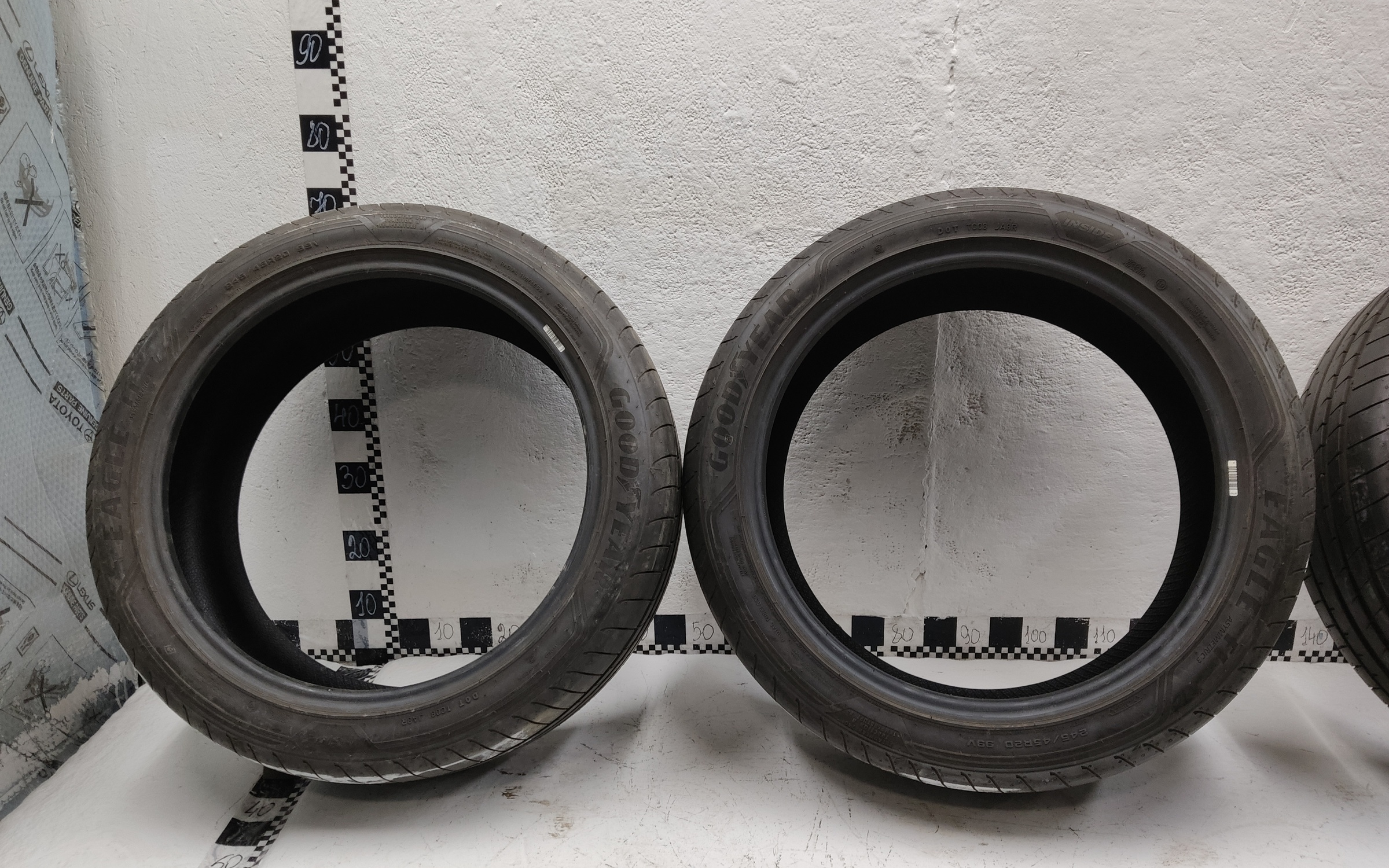 Комплект летних шин Goodyear Eagle Asymmetric 3 245/45 R20 99V SUV