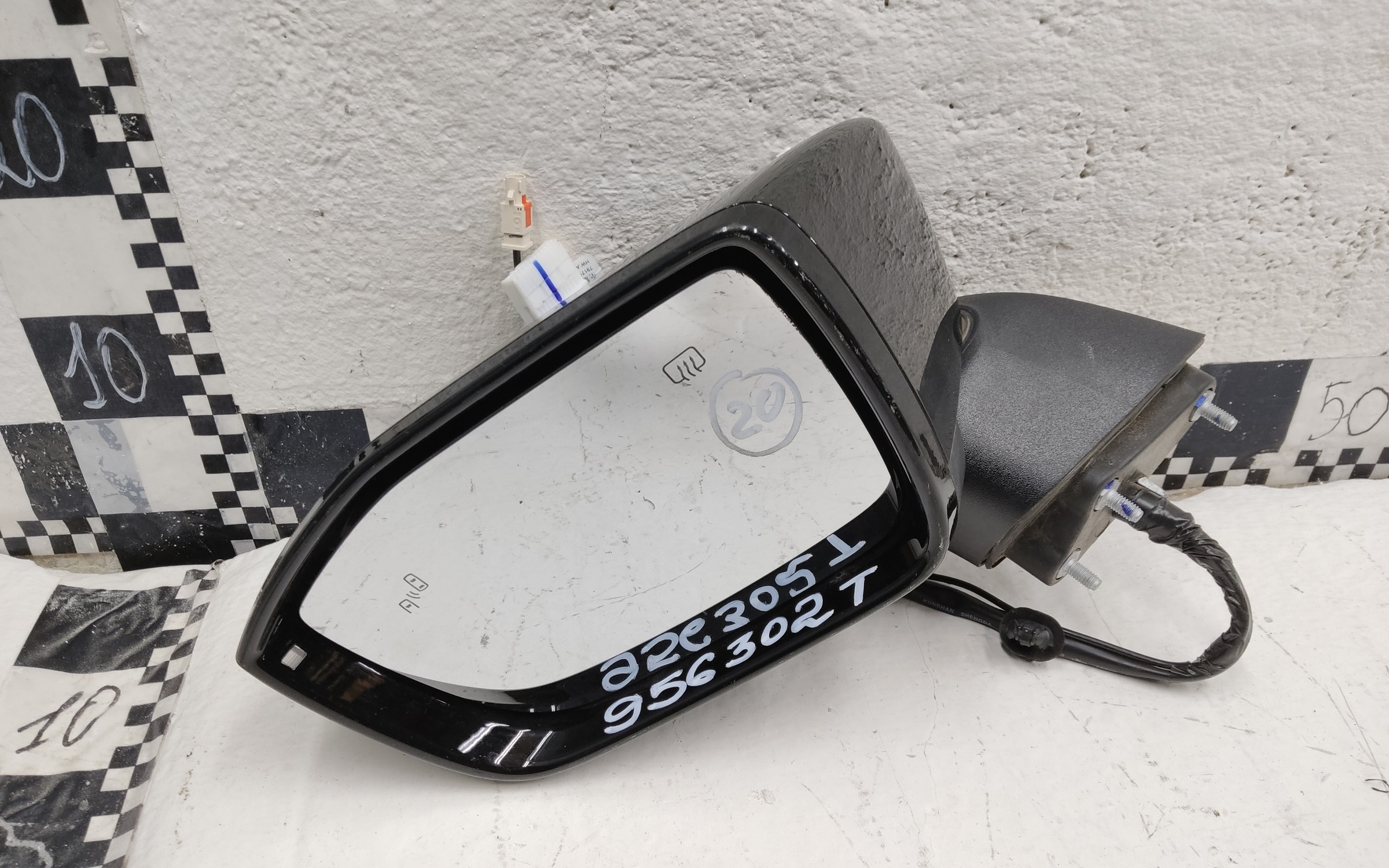 Зеркало левое Changan UNI-V 10+1 контактов