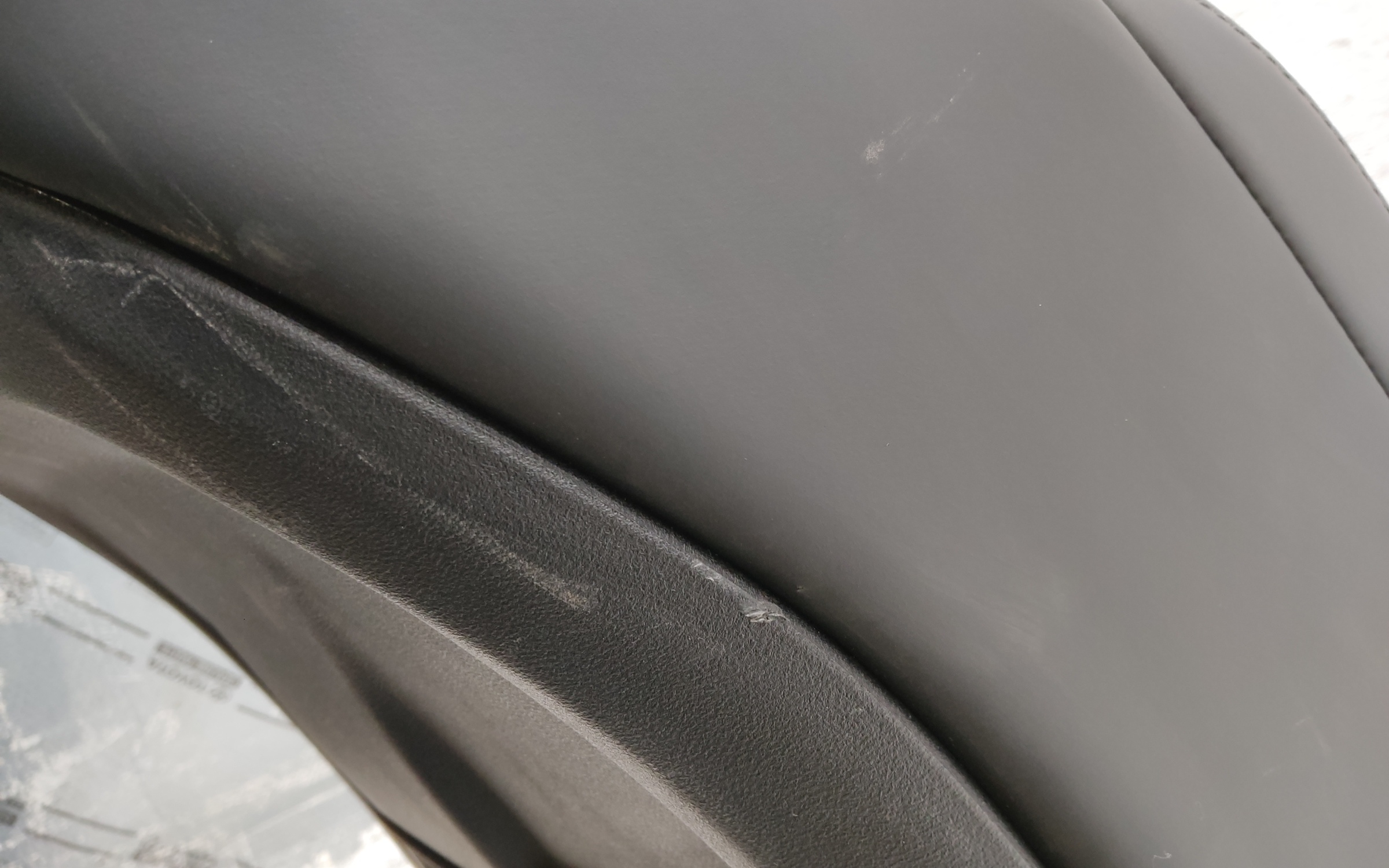 Сиденье переднее левое Geely Monjaro зеленые вставки