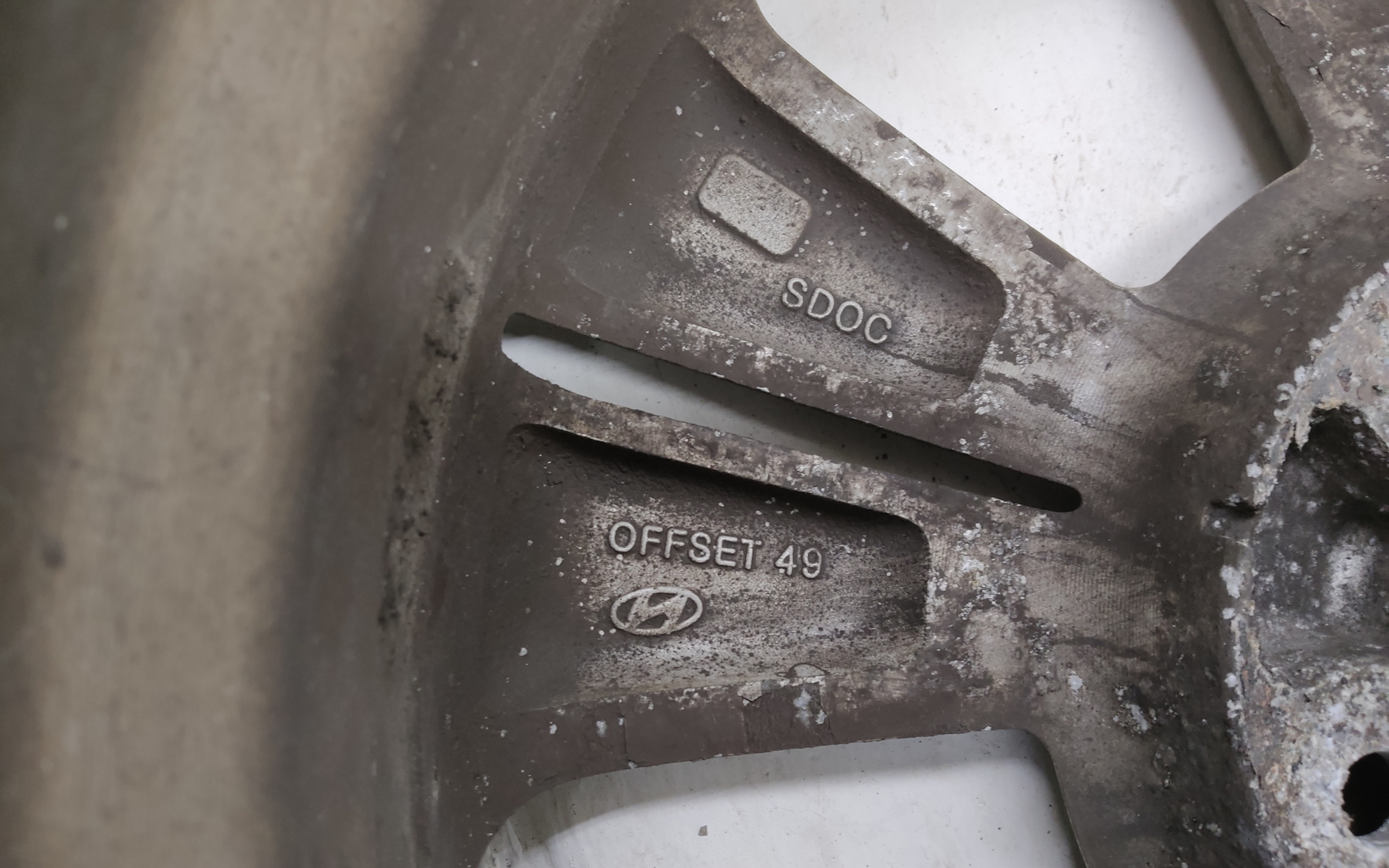 Диск колеса литой Hyundai Creta 1 R17