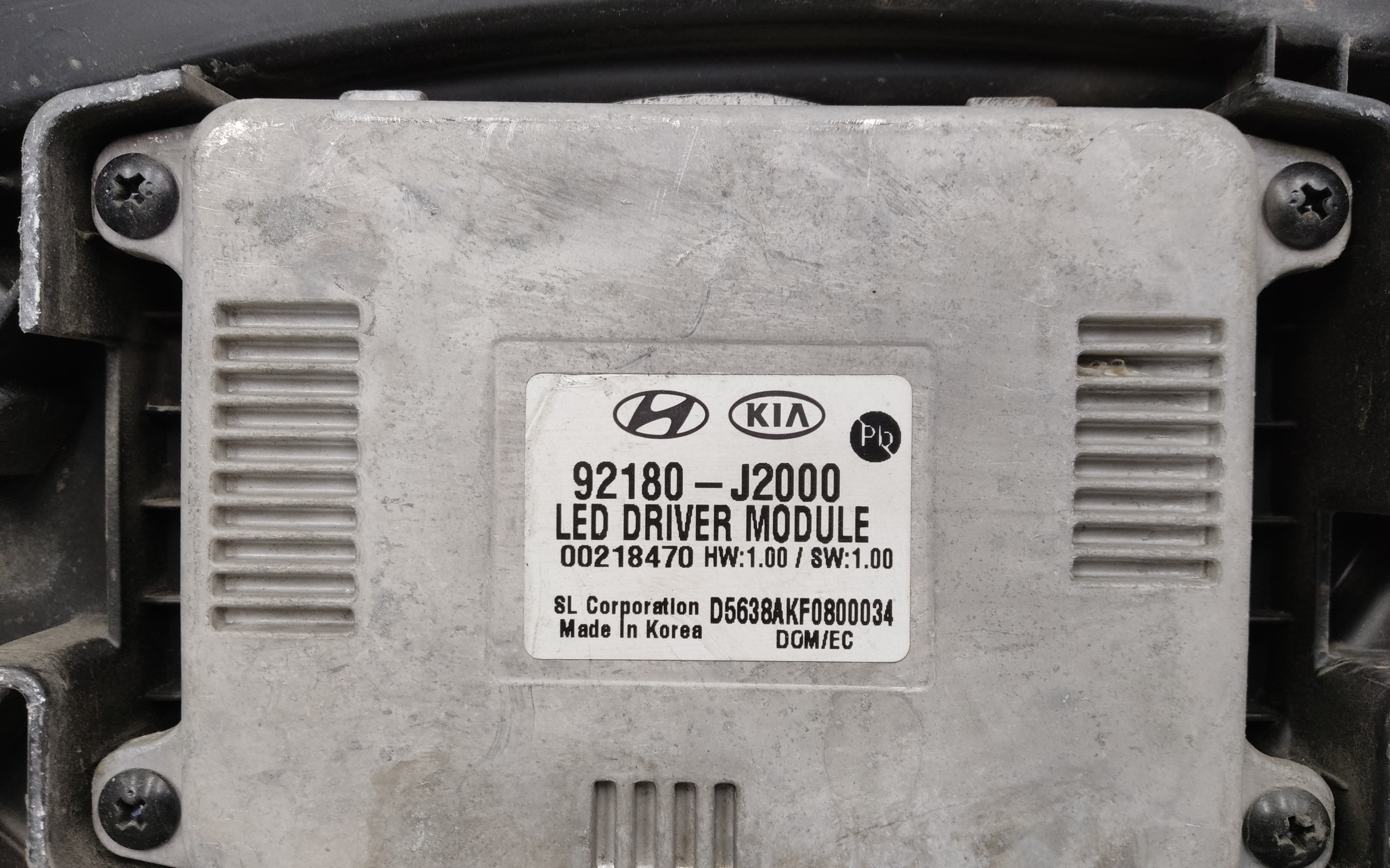 Фара передняя правая Kia Soul 3 LED ДХО