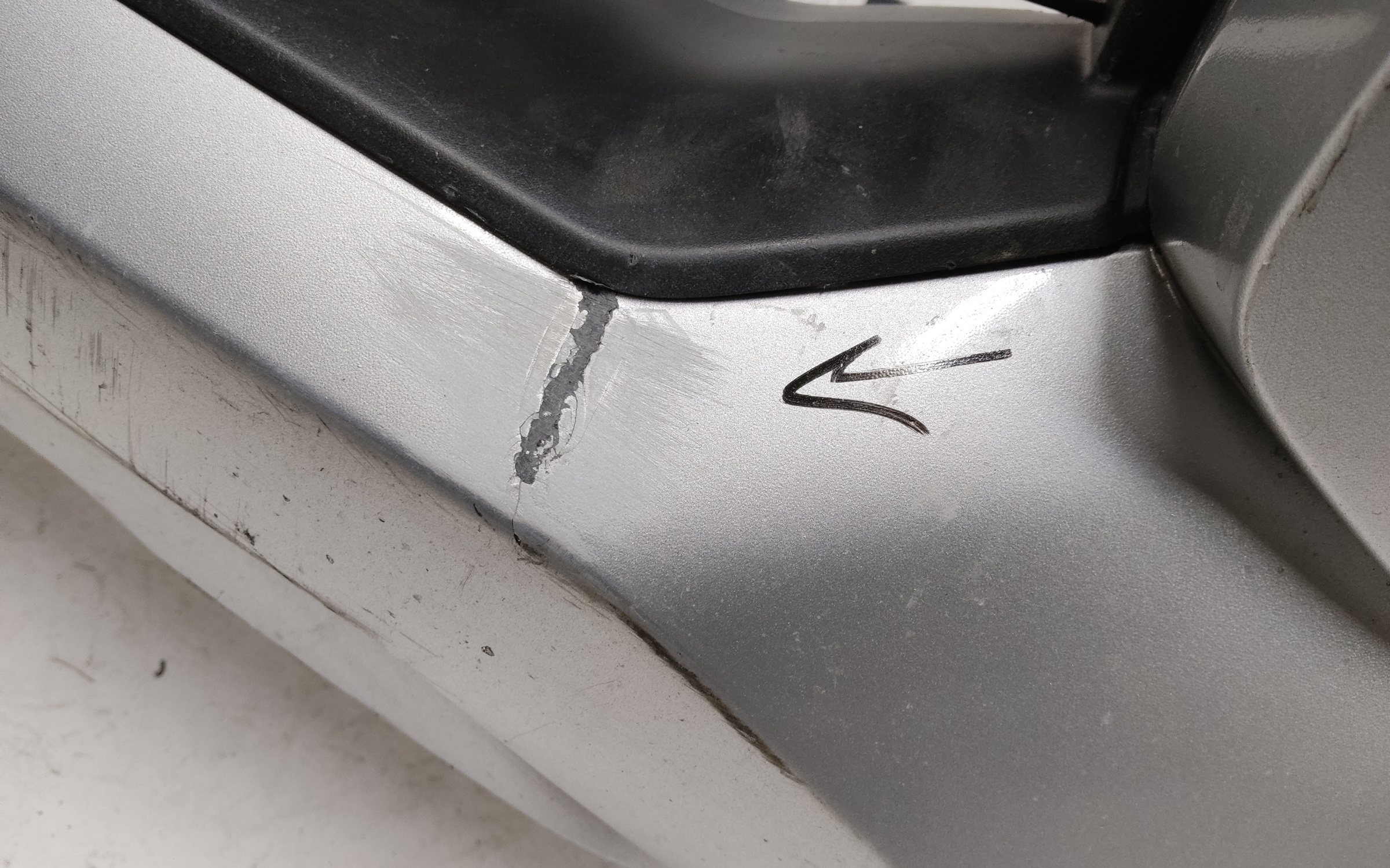 Бампер передний Mitsubishi L200 5 Restail Triton