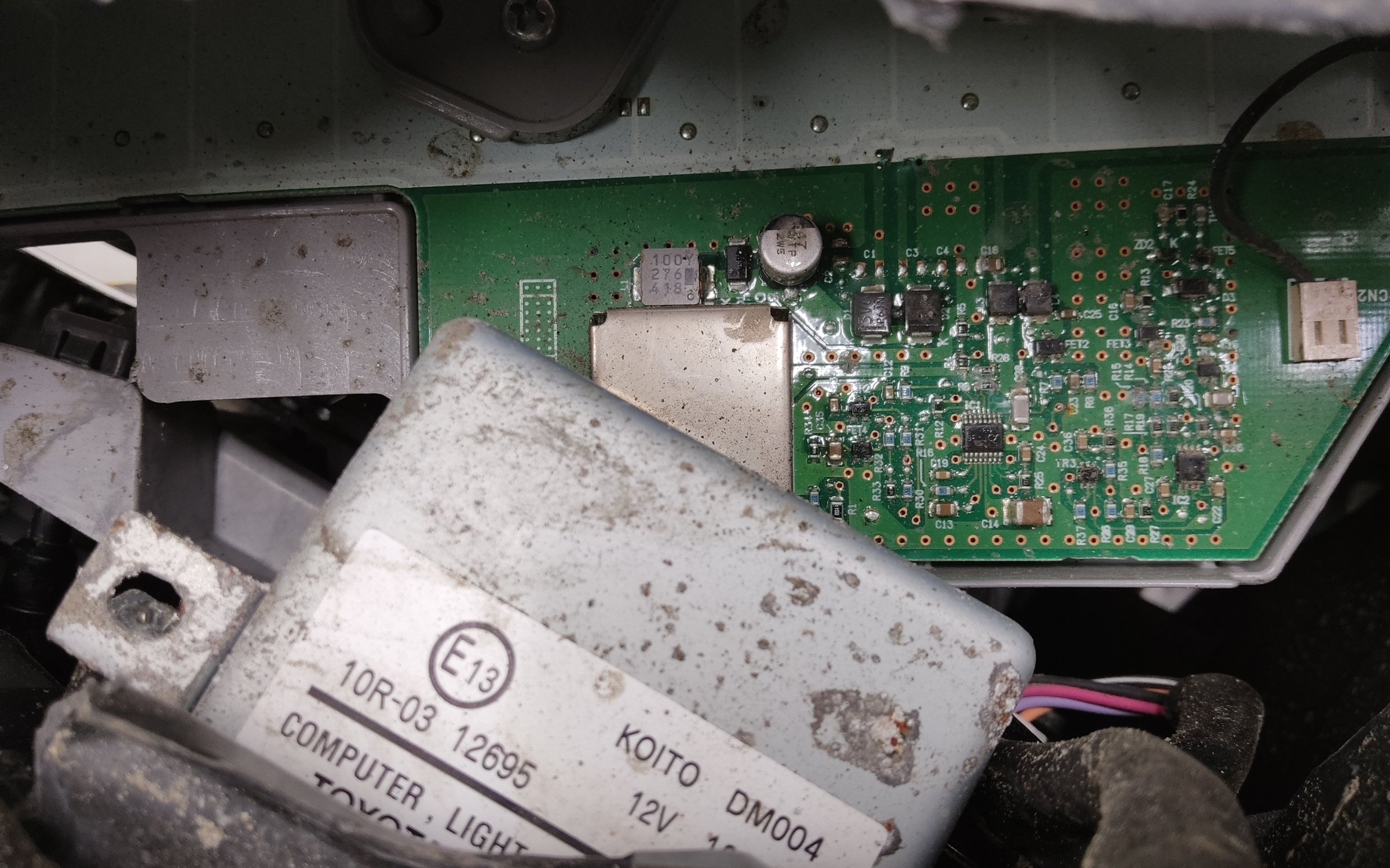 Фара передняя правая Toyota Land Cruiser 200 Restail 2 LED светлая